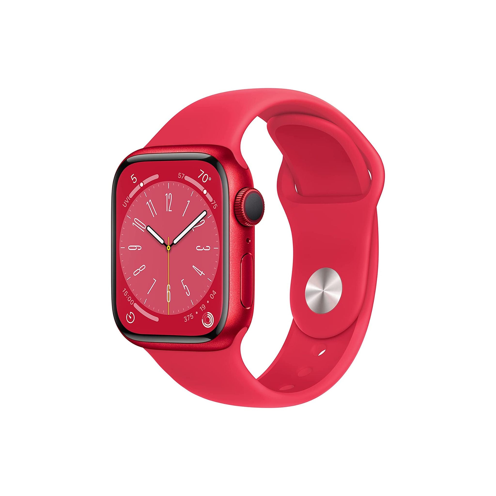 Apple Watch Series 8 GPS 45mm Product(RED) Aluminium Case With Product(RED) Sport Band
