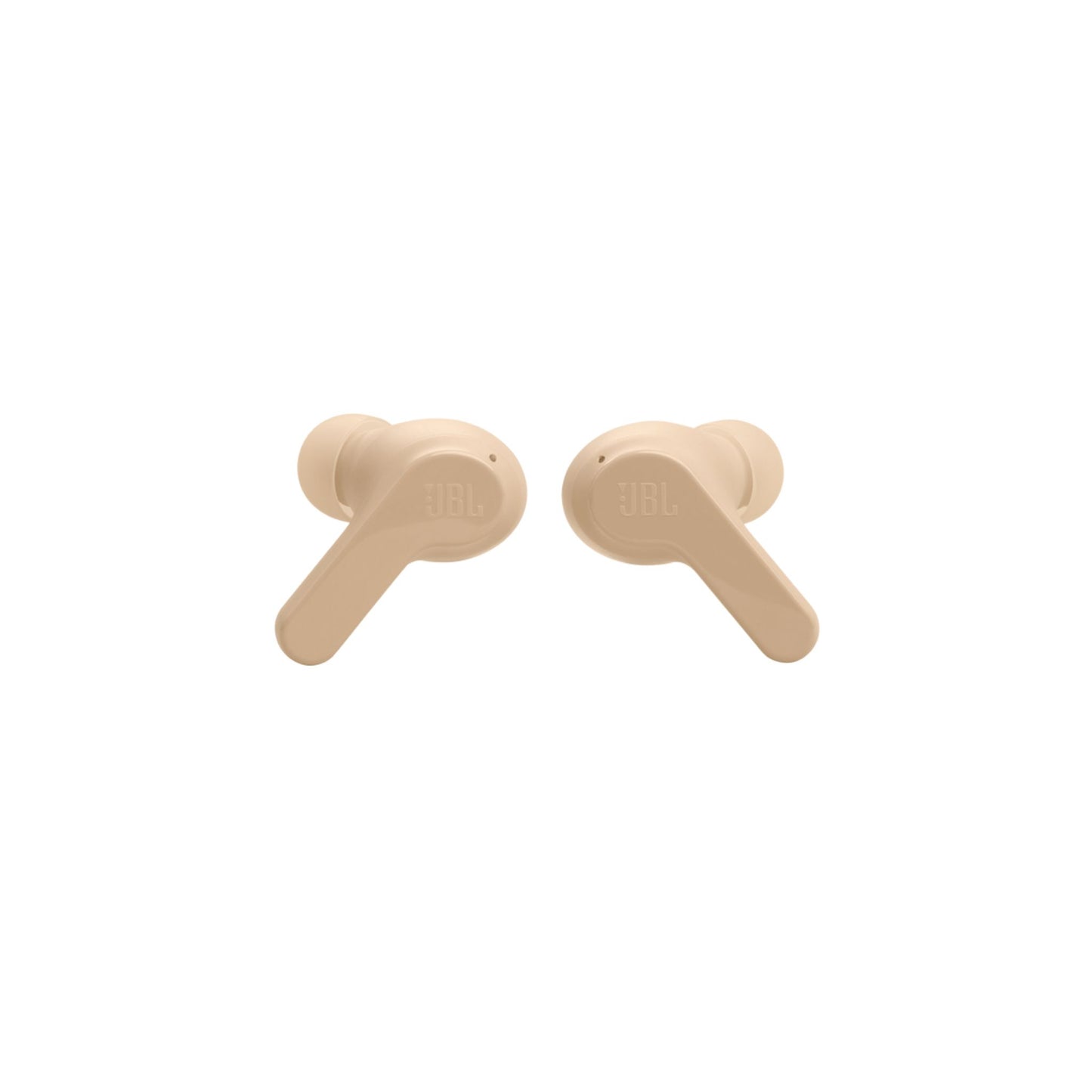 JBL Wave Beam True Wireless Earbuds, Deep Bass, Comfort Fit, 32H Battery, Smart Ambient, TalkThru, Hands-Free + VoiceAware, Water and Dust Resistant_Beige