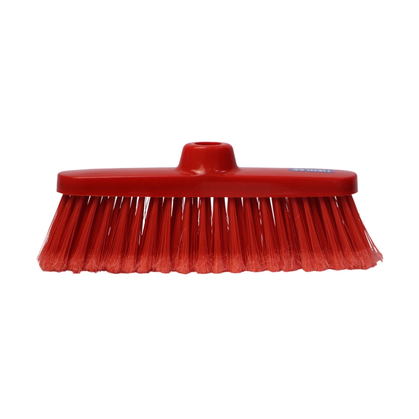 Henlee BROOM BREEZ(1X24)_Indoor Broom without Stick, All Types of Floors, Safe on Furniture, Corner Cleaning, Lightweight_Red