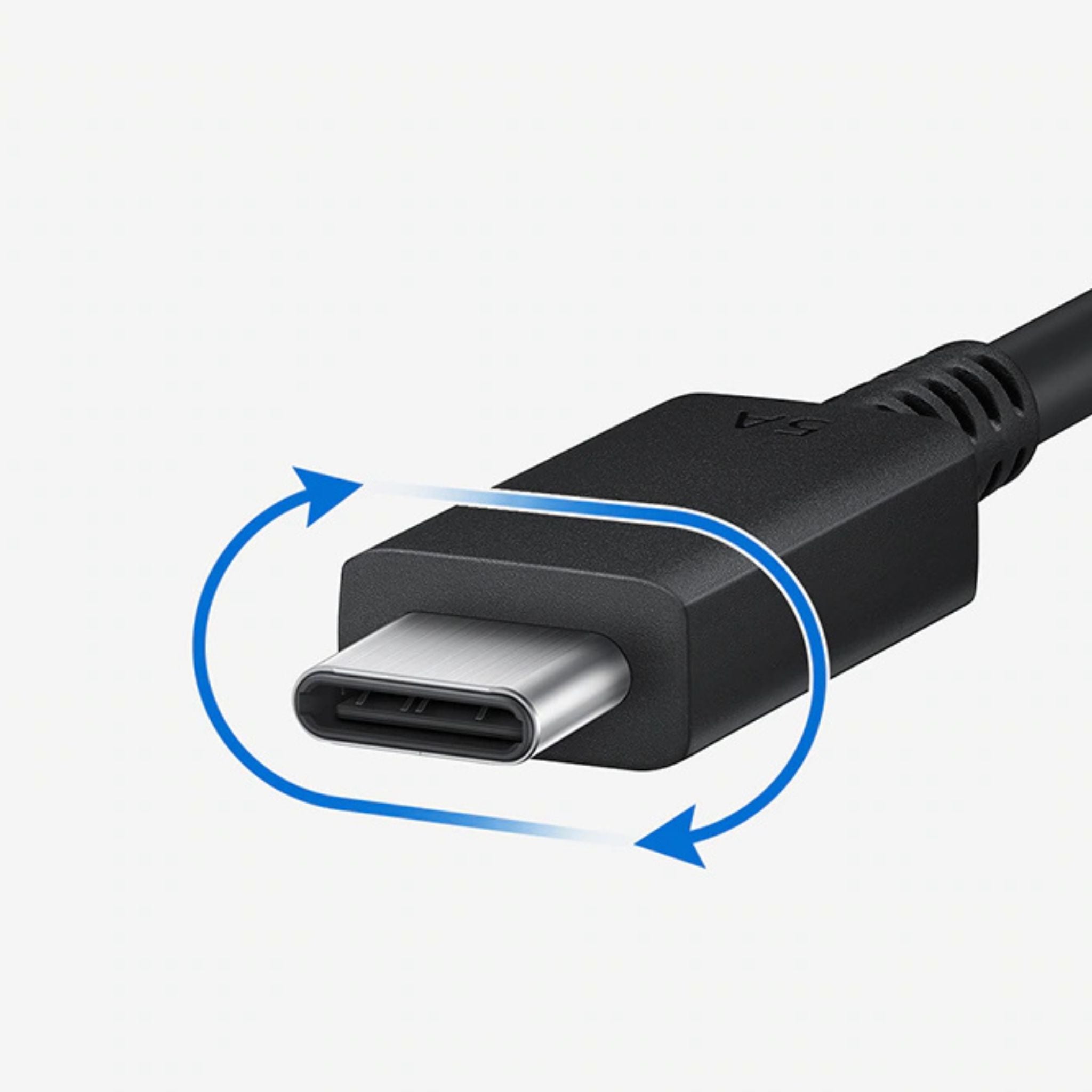 SAMSUNG USB-C to USB-C 5A 1.8M Cable, Super Fast Charging 2.0, Max 45W, Max 5A Current, Up to 480Mb/s Data Transfer Speed - Black
