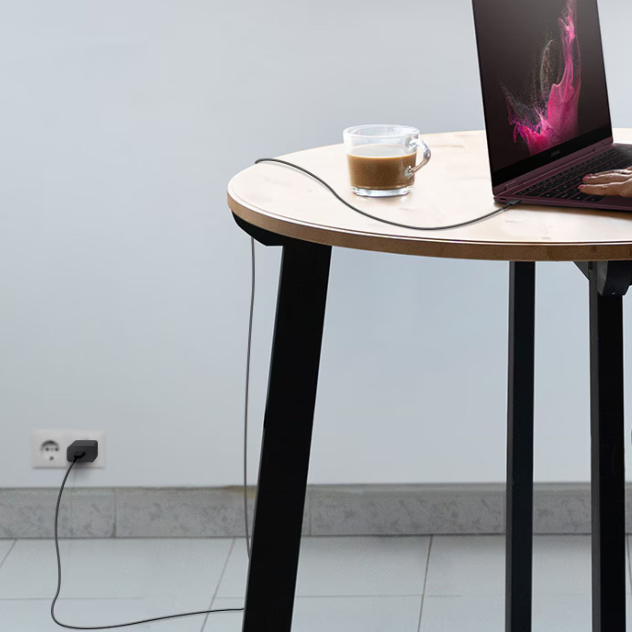 SAMSUNG USB-C to USB-C 5A 1.8M Cable, Super Fast Charging 2.0, Max 45W, Max 5A Current, Up to 480Mb/s Data Transfer Speed - Black