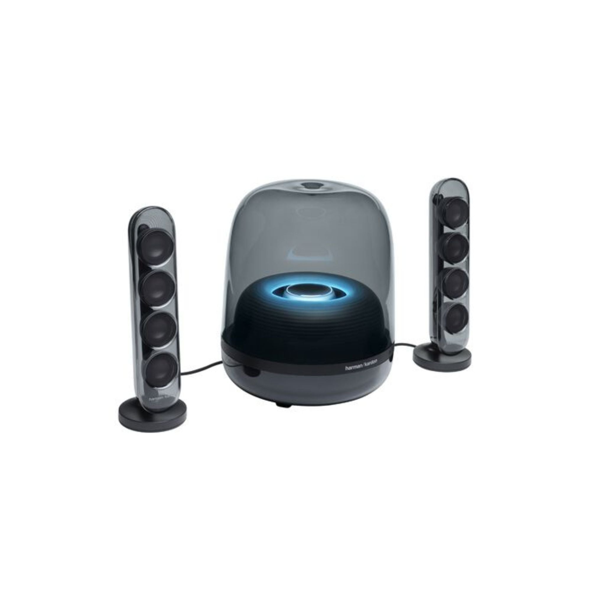 Harman Kardon Soundsticks 4 Bluetooth Wireless 2.1 Speaker System - Black