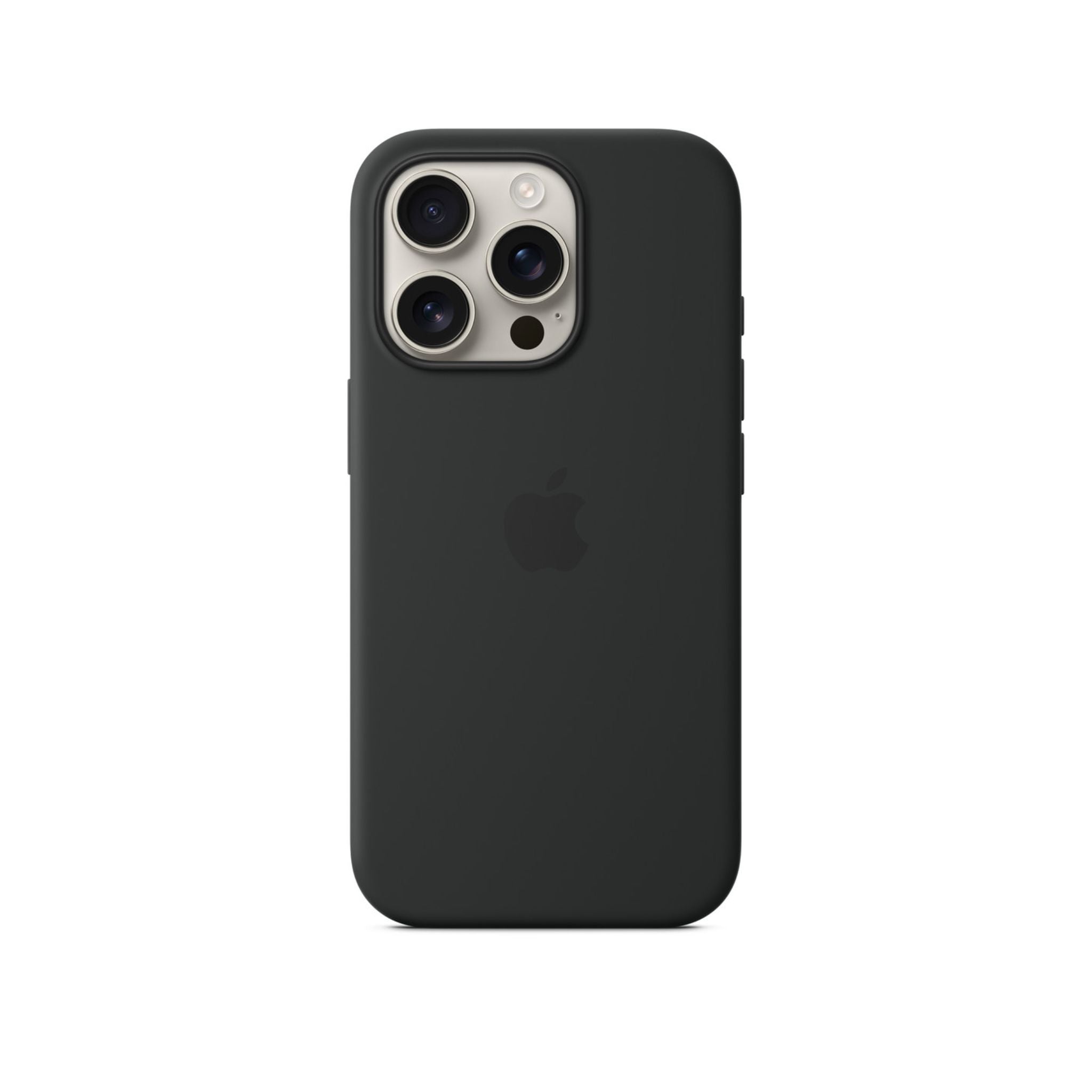APPLE iPhone 16 Pro Silicone Case with MagSafe – Black