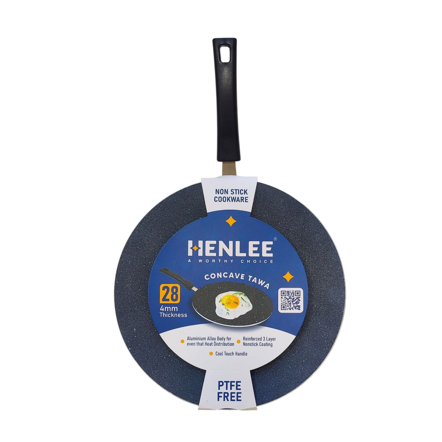 HENLEE Concave Tawa 28cm_NH7928