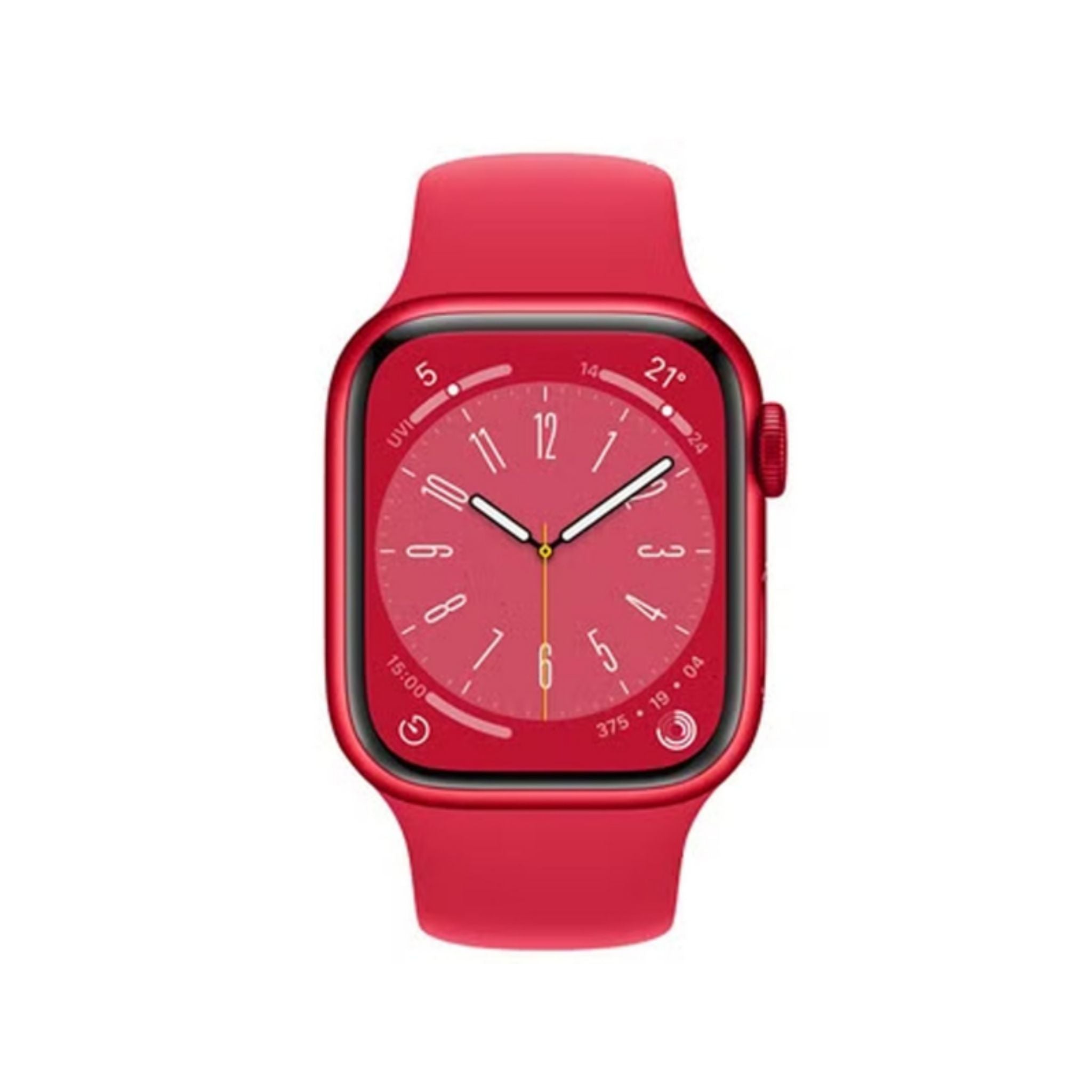 Apple Watch Series 8 GPS 45mm Product(RED) Aluminium Case With Product(RED) Sport Band