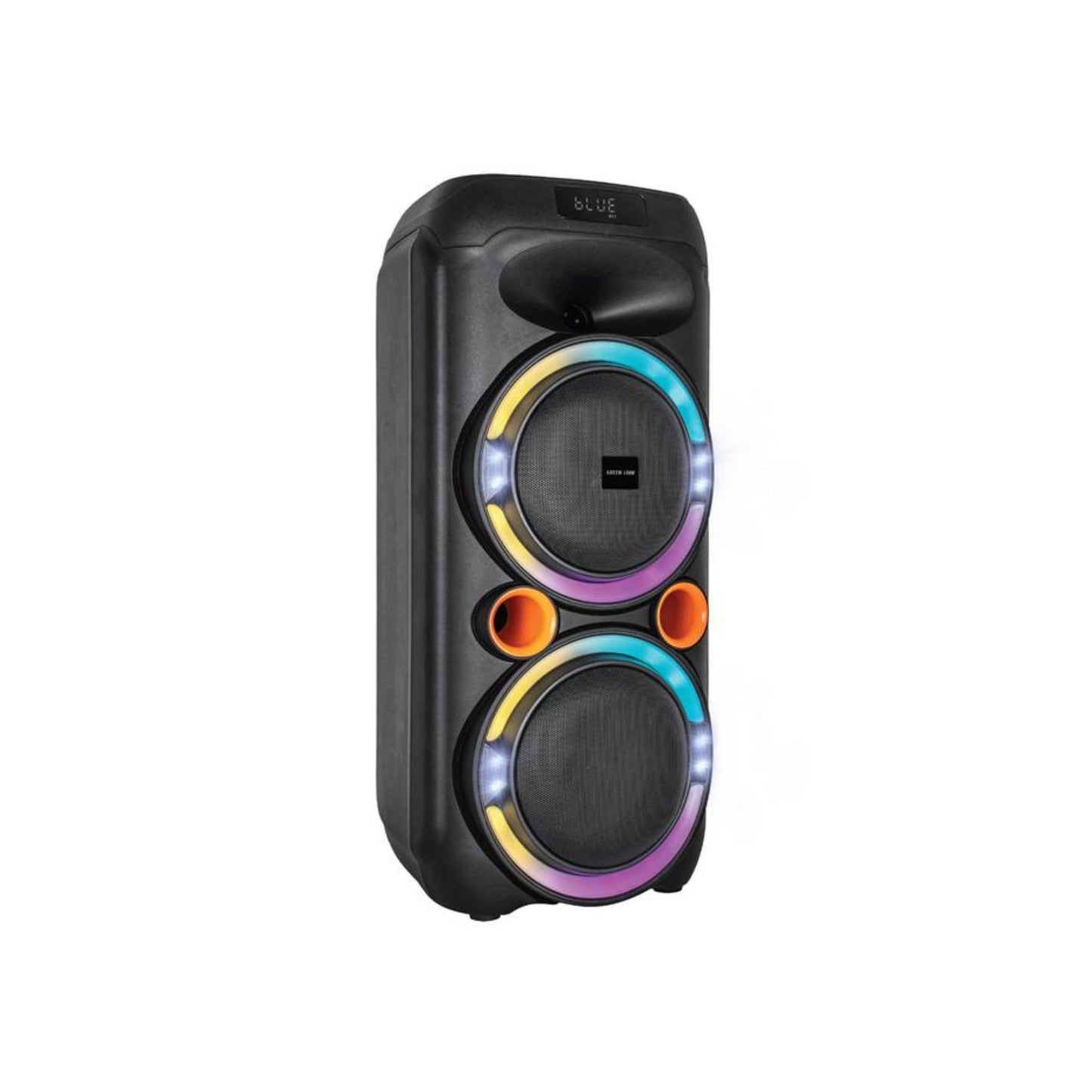 Green Lion PartyLife 400 Bluetooth Speaker with Bluetooth Version 5.0, Light Show and Deep Bass - Black