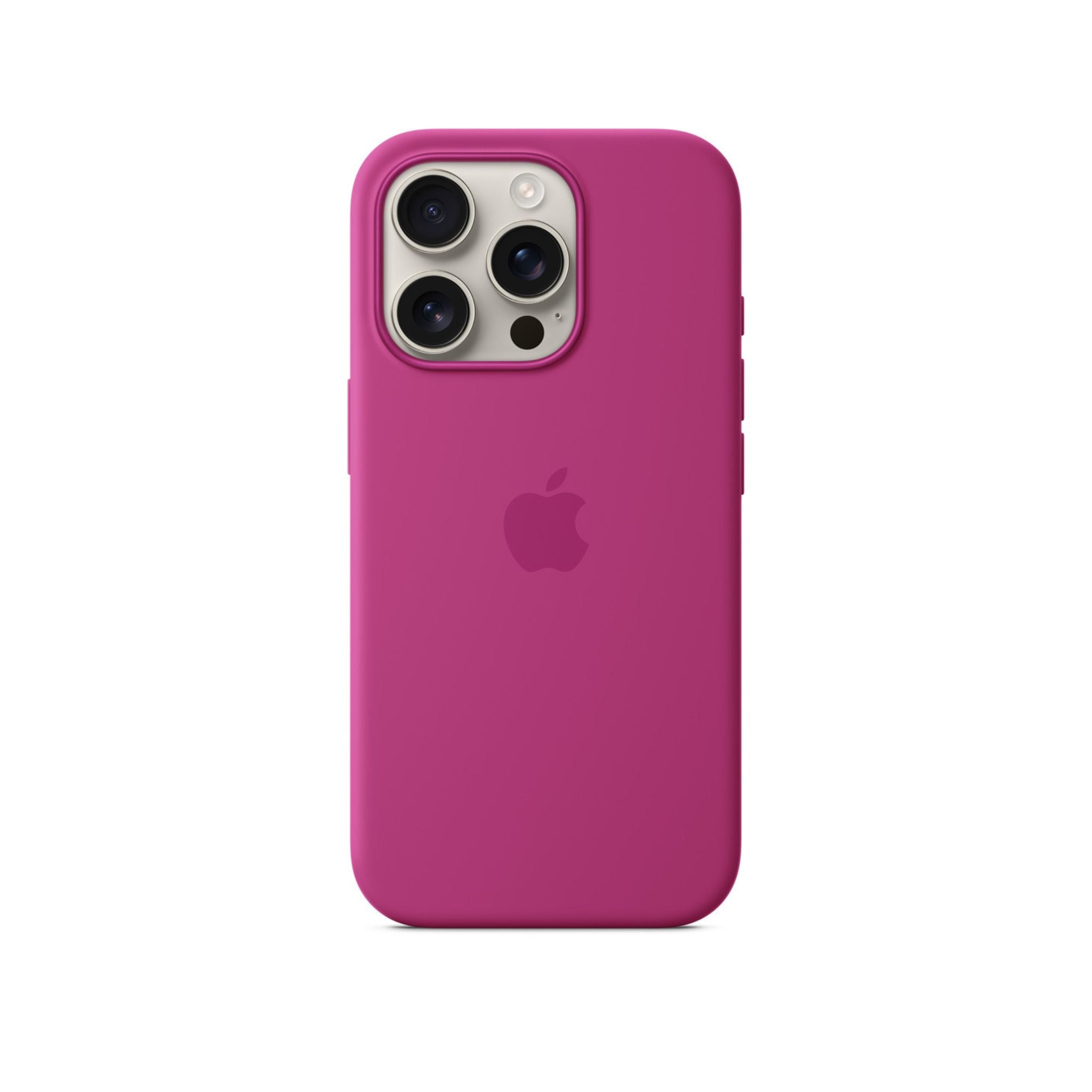 APPLE iPhone 16 Pro Silicone Case With MagSafe -MYYN3-Fuchsia