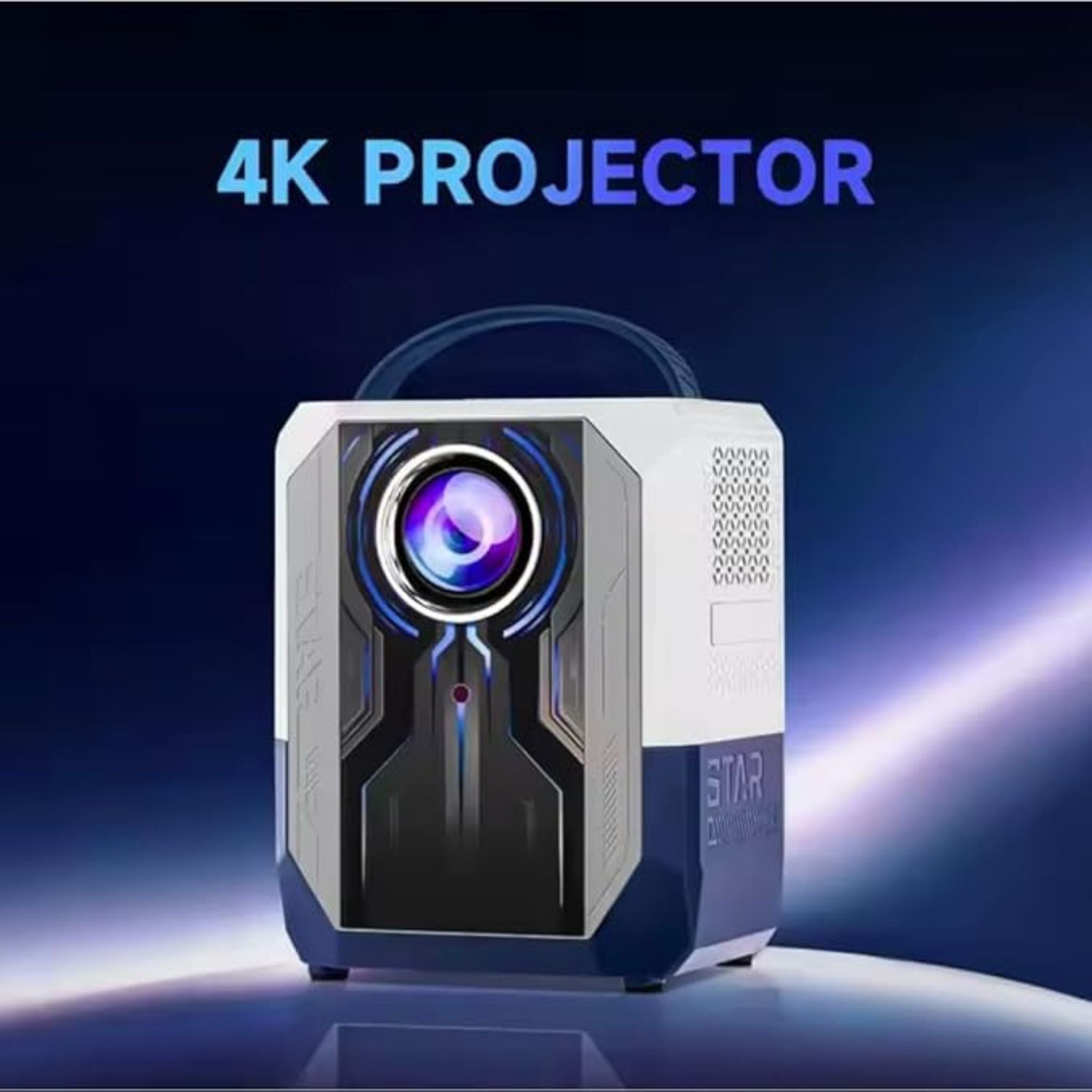 Umiio Q5 4k Tv system,Wifi 6, Smart Projector Compatible with Android, iOS,PC, Screen Projection