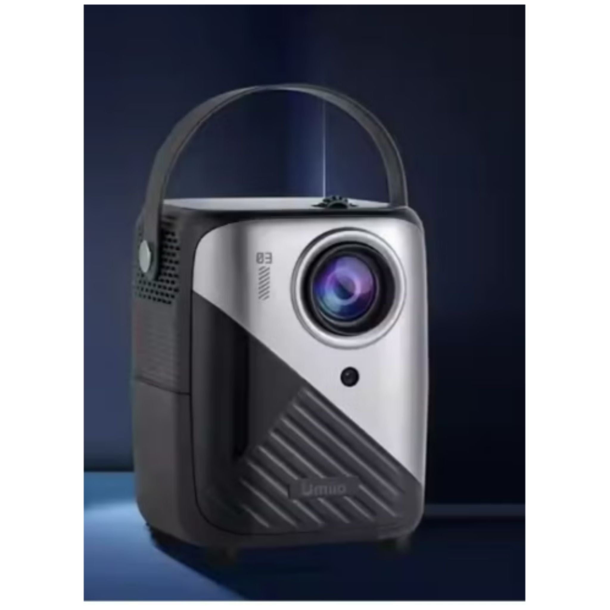 Umiio Q3 Pro WiFi Bluetooth Game Projector 4K Home Theater Video Player Projector with Dual Wireless Game Contoller Keystone Smart Projector Compatible with Android, iOS,PC, 50"-150" Screen