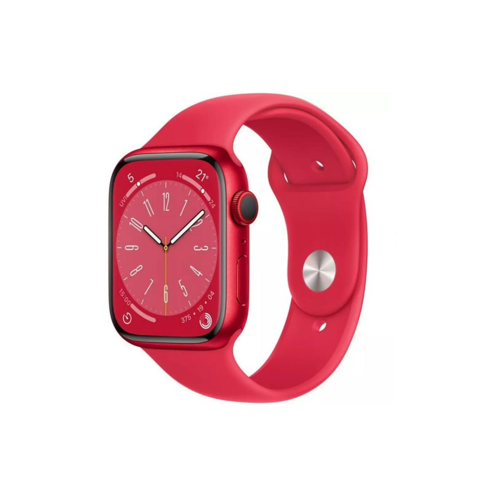 Apple Watch Series 8 GPS + Cellular 41mm, Aluminium Case With Product (RED) Sport Band