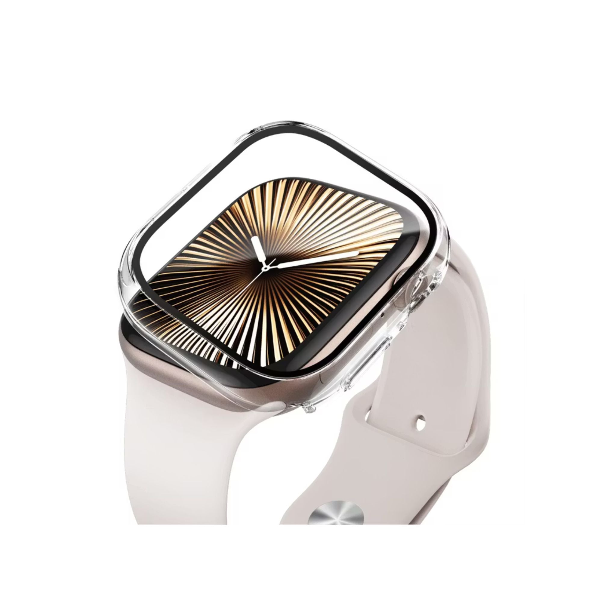 Green Lion Guard Plus PC Case for Apple Watch 46mm, Scratch Resistance