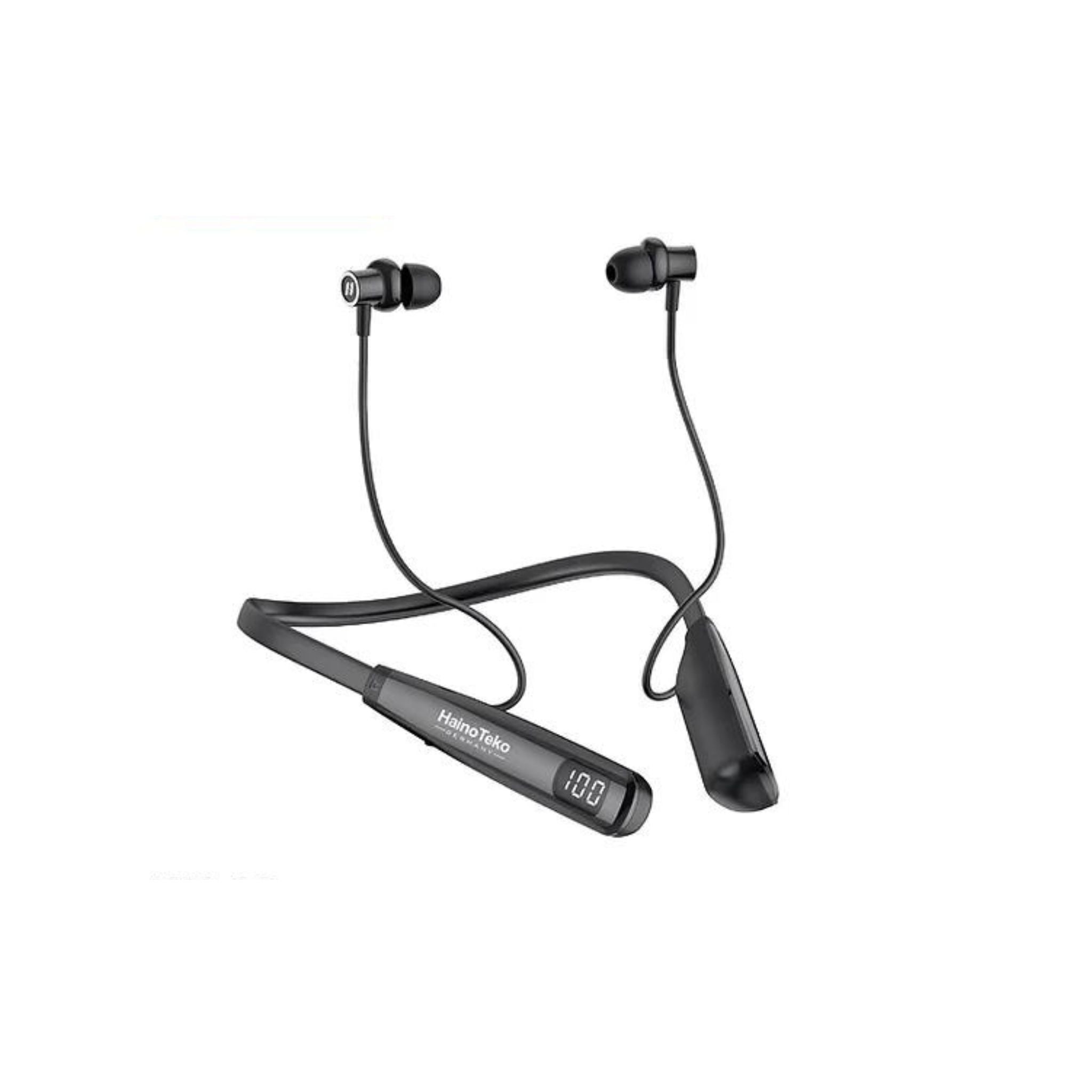 Haino Teko HN-80 Neckband Wireless Earphones – Black