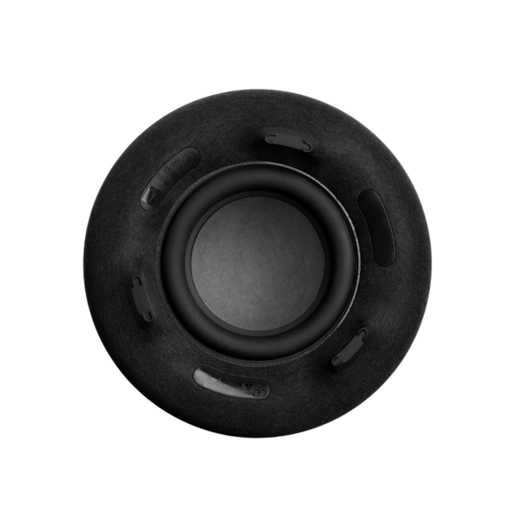 Harman Kardon Aura Studio 4 Wireless Stereo Speaker, Superior Sound performance, Unique diamond-effect lighting that dances to the music - Black