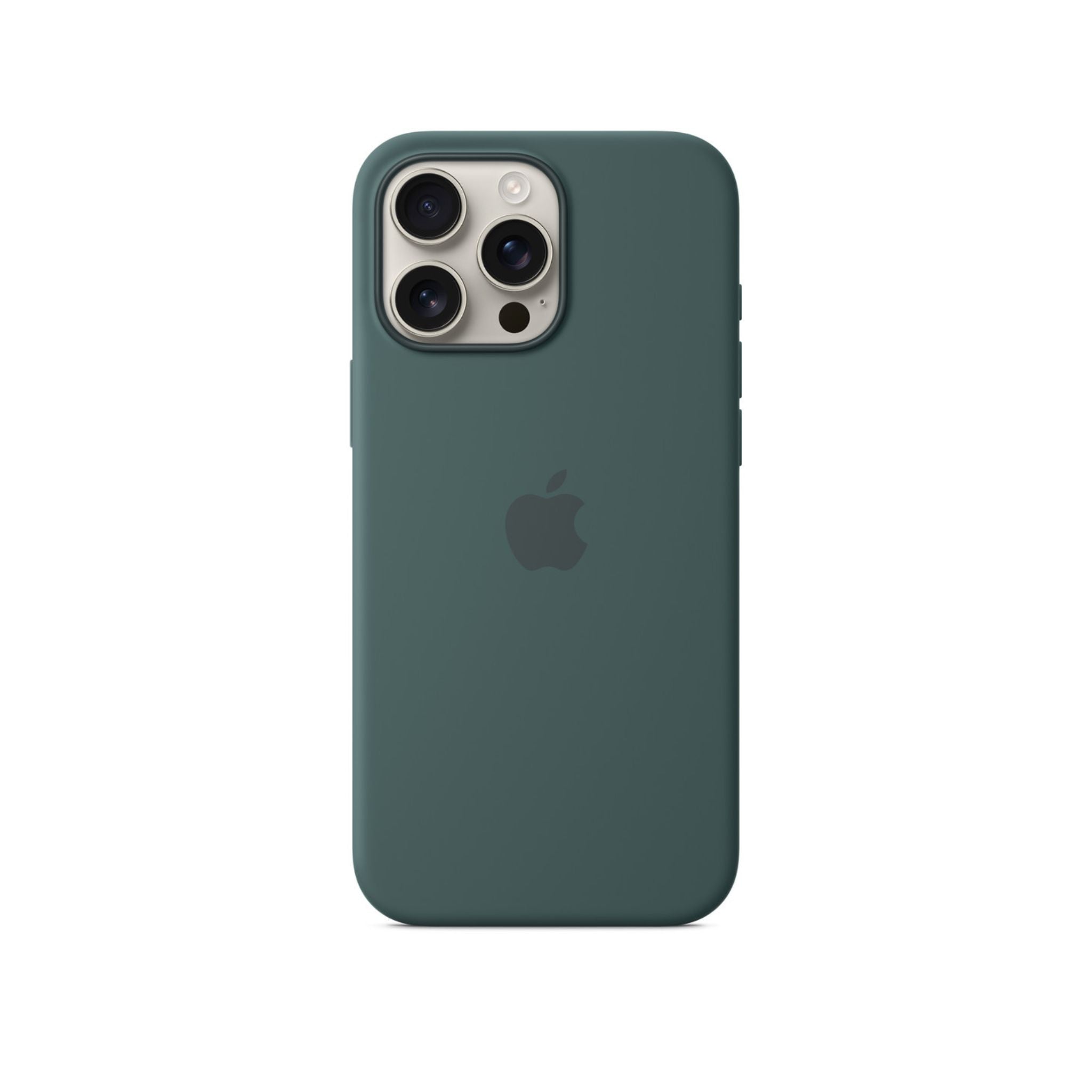 APPLE iPhone 16 Pro Max Silicone Case with MagSafe – Lake Green