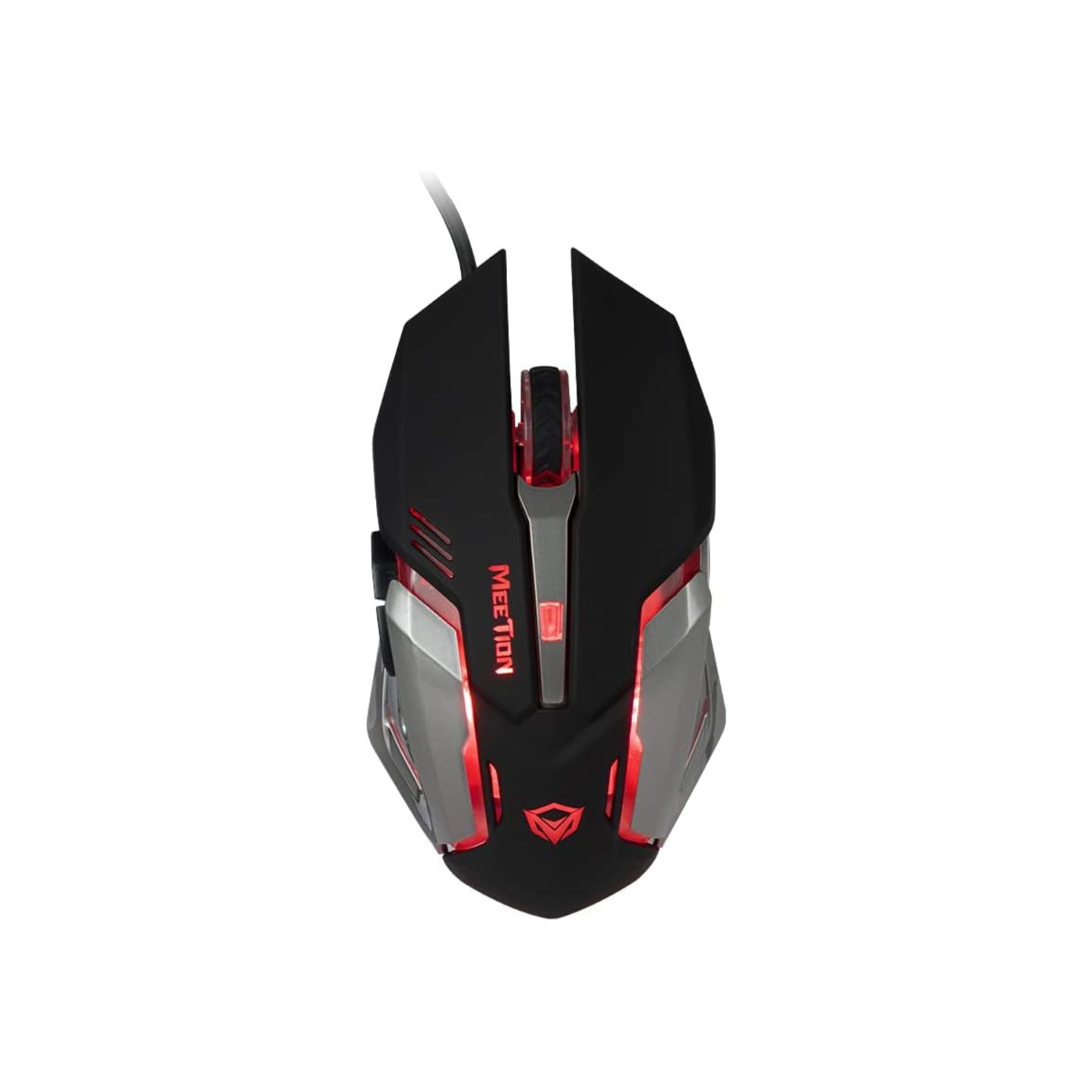 Meetion Breathing LED Backlit Gaming Mouse Black