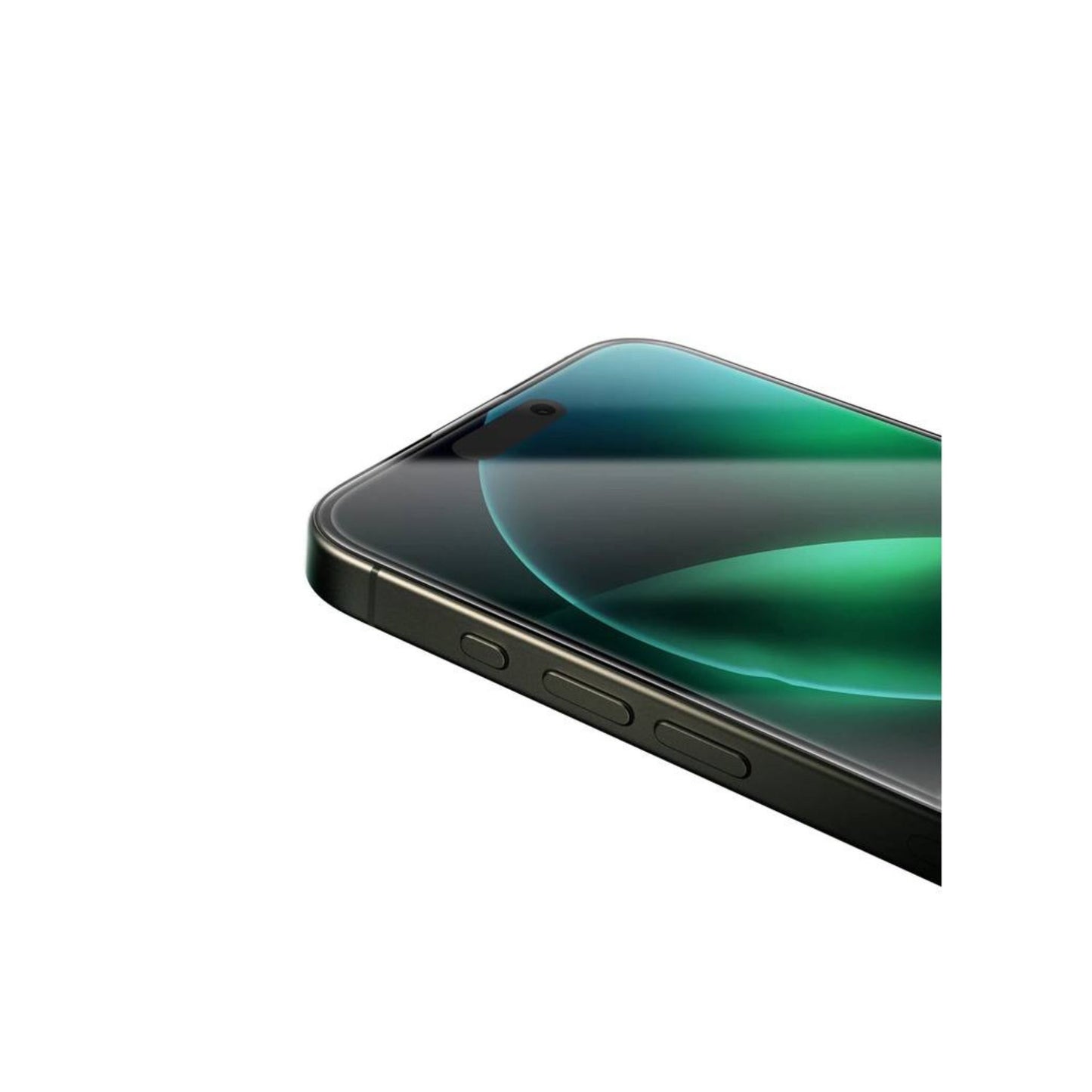 Green Lion 9H Steve HD Glass Protector for iPhone 16 Pro, Bubble Free, Highly Responsive, Anti Fingerprint, Anti Scratch - Clear