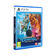 Minecraft Legends Deluxe Edition game case for PS5 on a white background