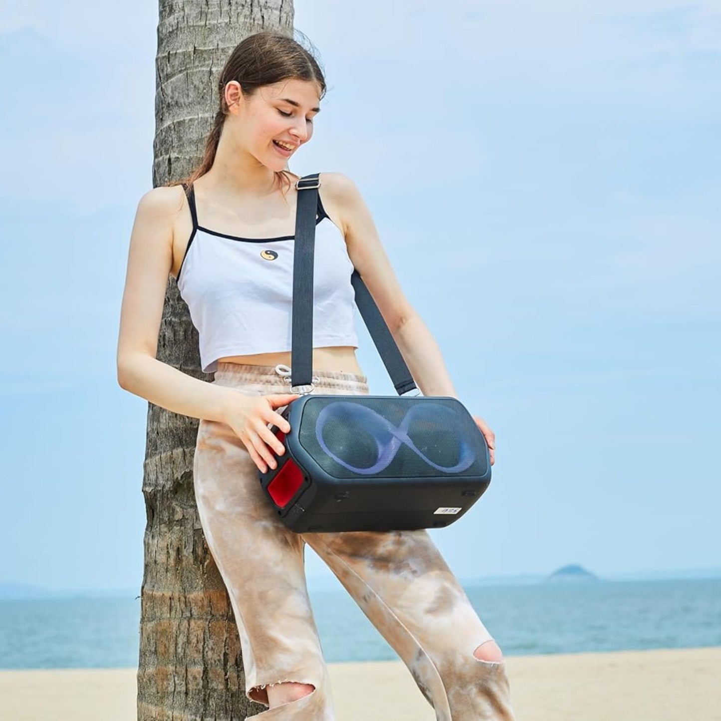Monster MusicBox Go Party – Portable Wireless Bluetooth Speaker with Karaoke Support & Water Resistance