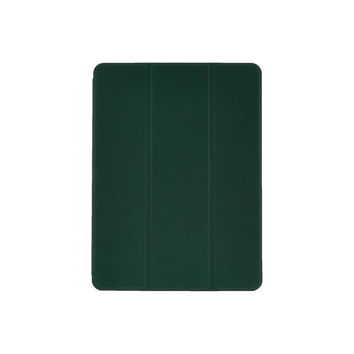 Green Lion Hogo Premium Case with Pencil Holder for iPad 10.2", Stable Trifold Stand, Full Body Drop Protection, Soft TPU Easy Install & Remove, Effective Shockproof - Green