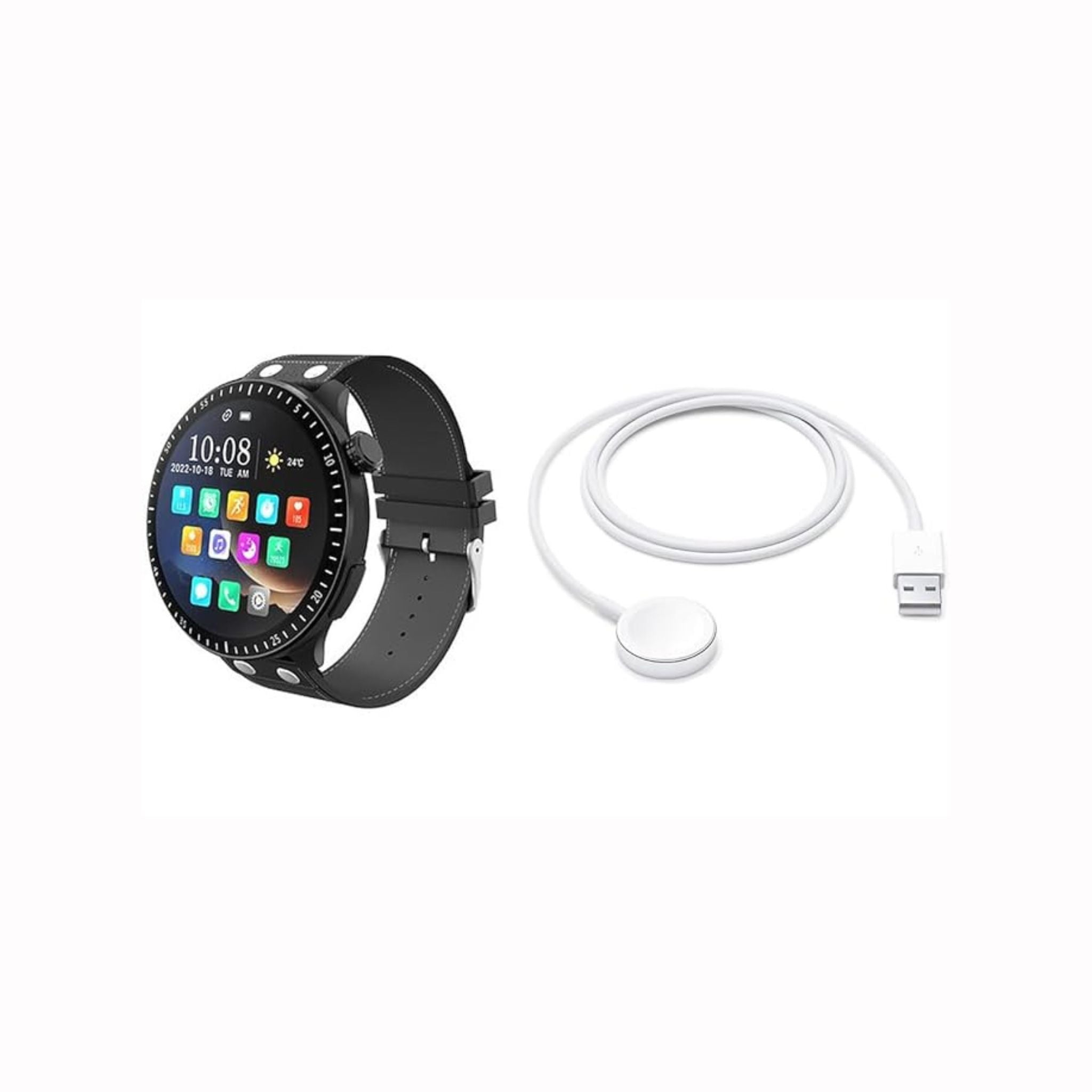 Haino Teko Germany (RW-40) SmartWatches For Men and Boys-Black