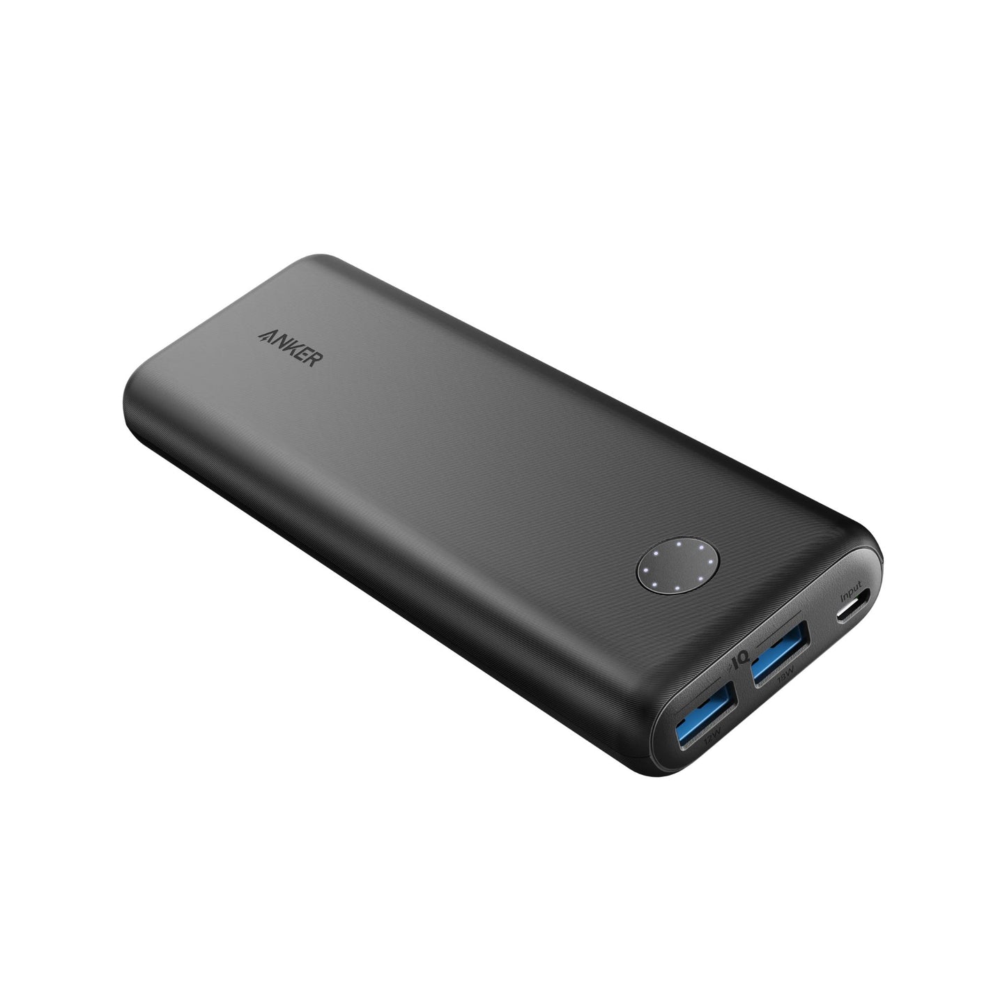 ANKER PowerCore II 20000mAh| Twin USB Output| Unrivaled Compatibility_Black