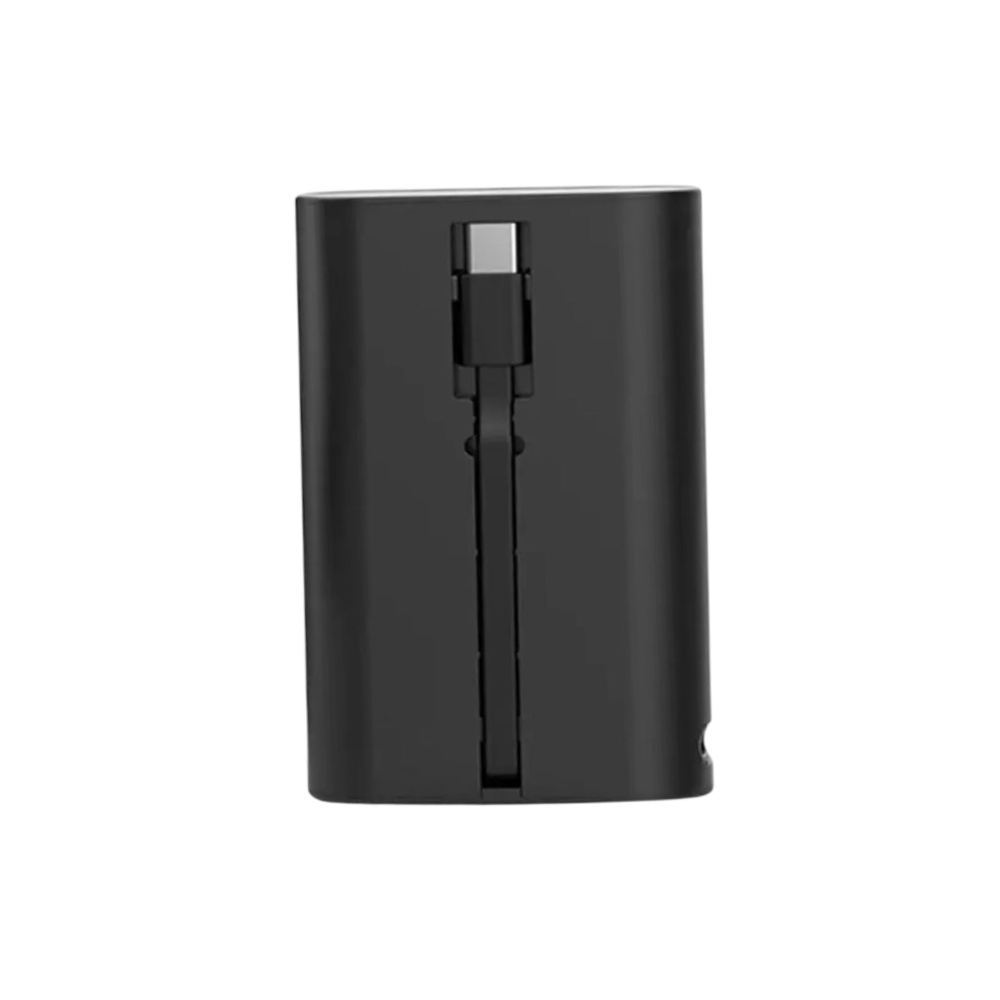 Porodo 5200mAh Magsafe Power Bank with 40W Portable Transparent Design, Pass-Through Charging, Integrated Type-C Cable - Black