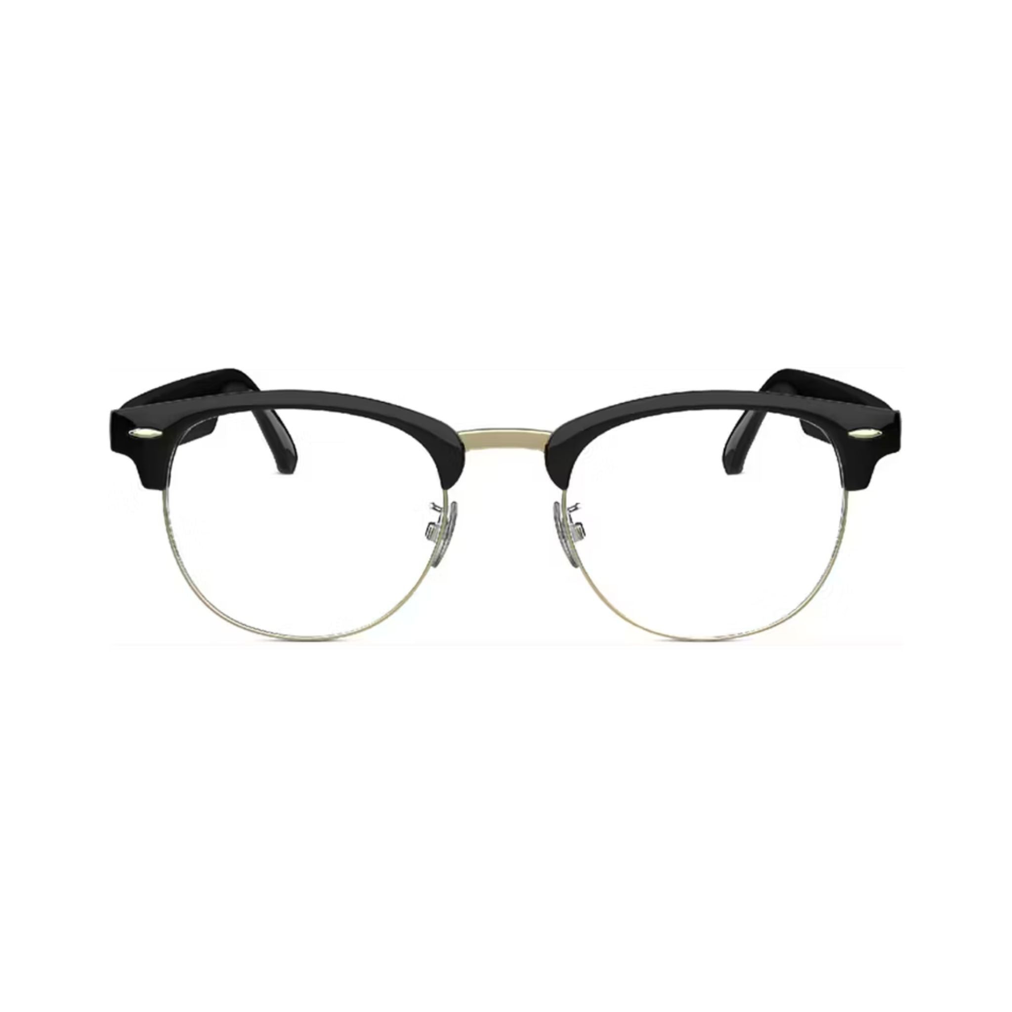 Green Lion Urbanic Smart Eyewear – UV400 protection, photochromic lenses, metal + PC/ABS frame, 5h playtime, IPX4 waterproof, 55mAh×2 battery, Bluetooth 5.4, 10m range, 1.5h charge time, magnetic charging-Black