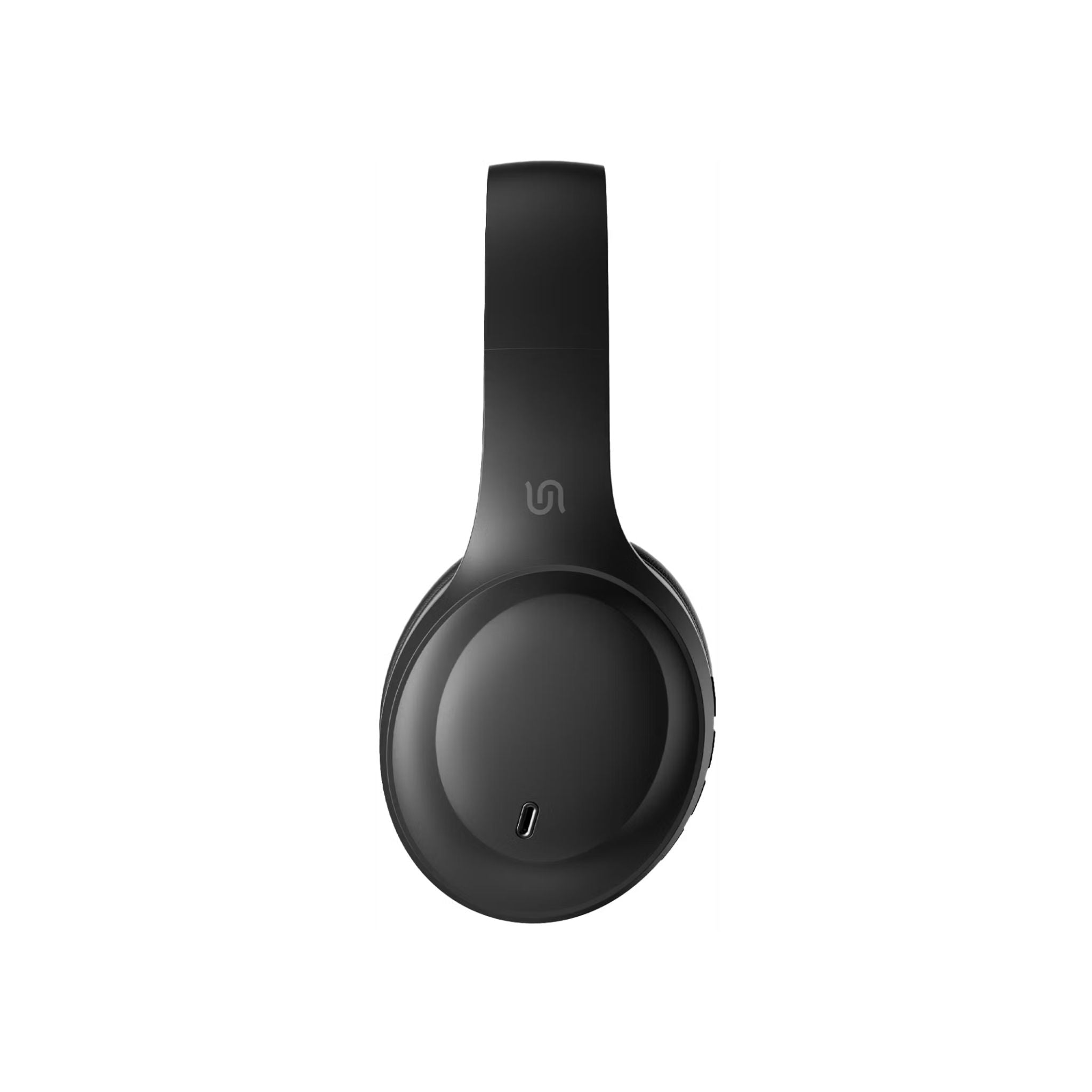 Porodo Soundtec Wireless Headphones with ENC & Low-Latency Gaming Mode, 400mAh Battery Capacity, 1.5 Hours Charging Time, 50 Hours Working Time, Type C Charging Port, Bluetooth Version 5.4, Voice Assistant - Black