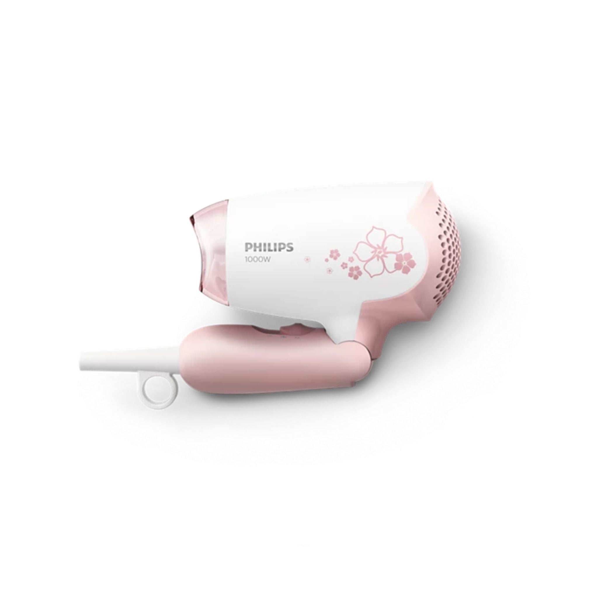 PHILIPS HP8108 Hair Dryer with Foldable Handle (1000W) – Pink