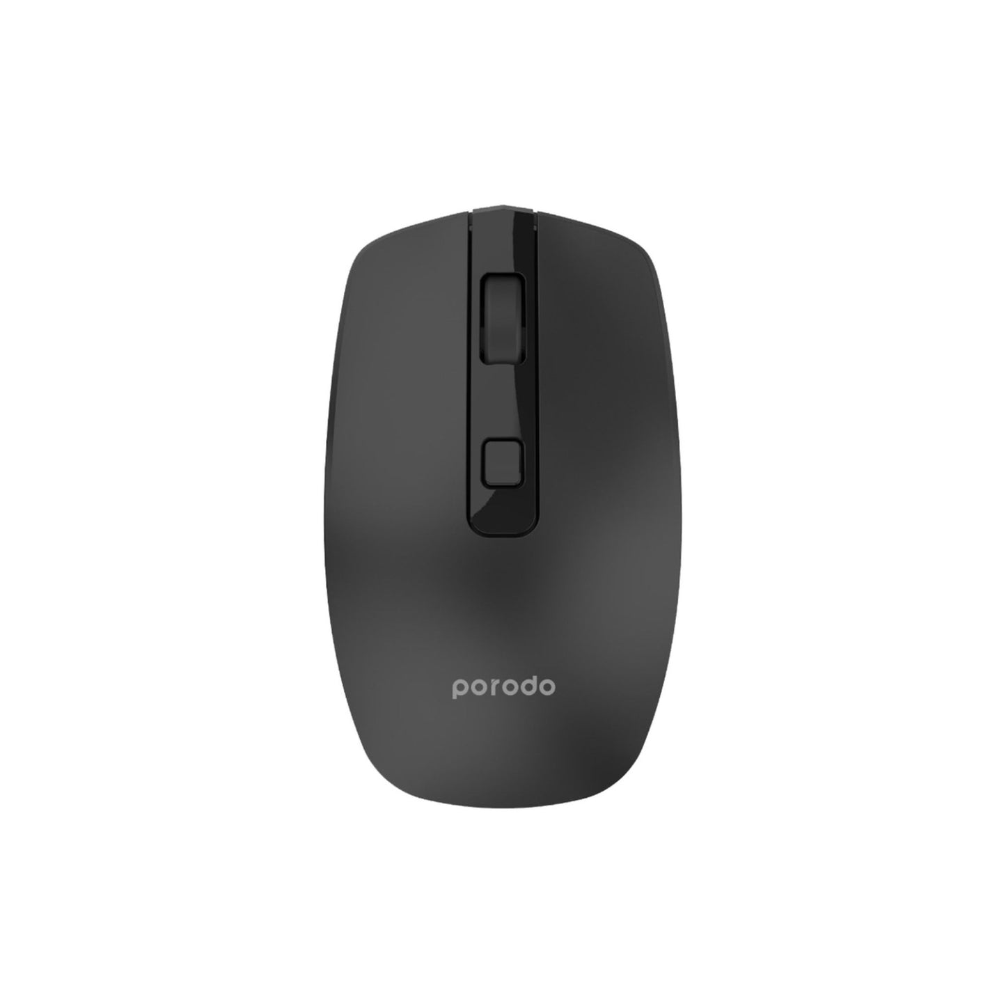 Porodo 2.4G Wireless and Bluetooth Rechargeable Mouse DPI 1600-Black