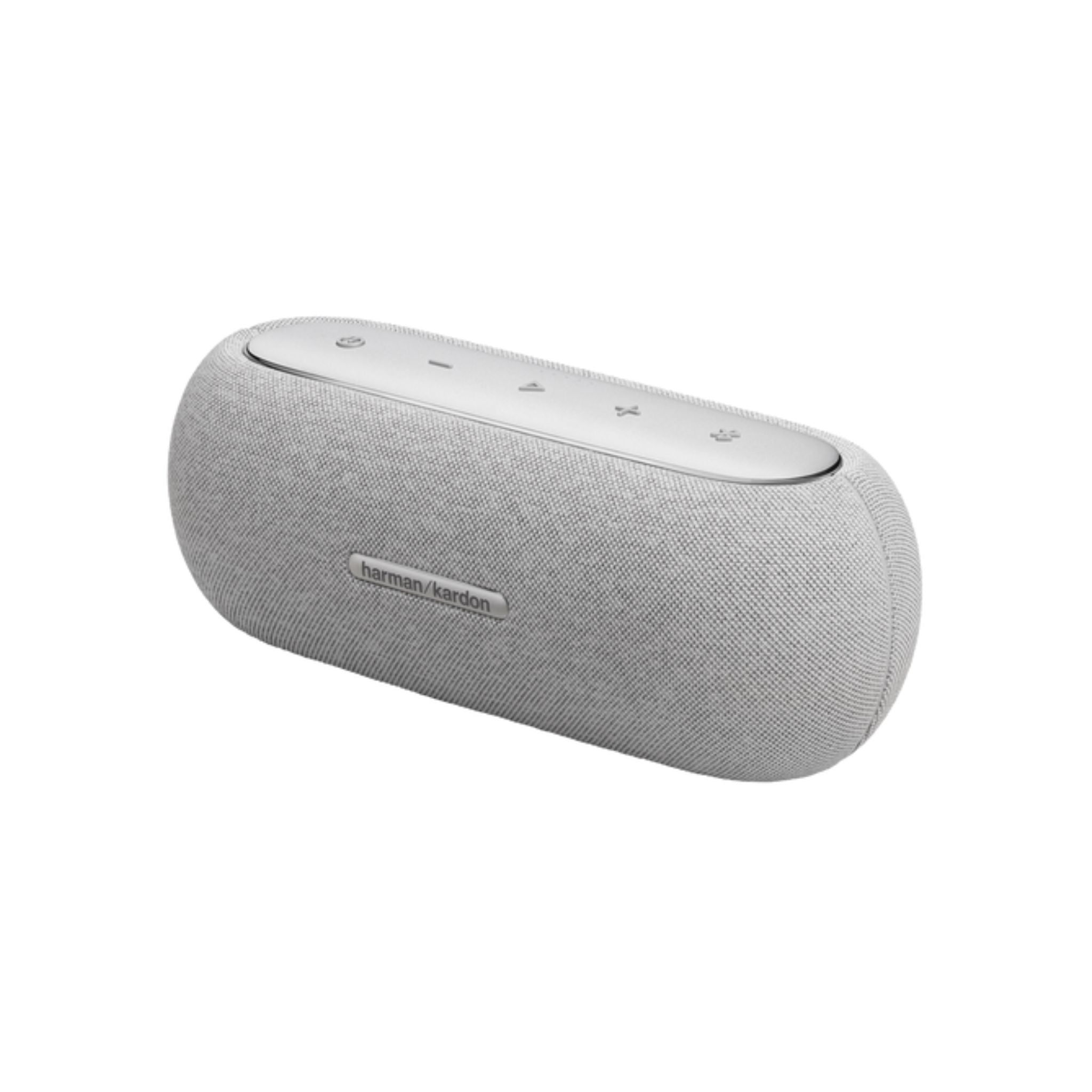 Harman Kardon Luna Elegant Portable Bluetooth Speaker With 12 Hours Of Playtime ,Weight (kgs) 1.13, Charging time (hrs) 2.5, -  Gray