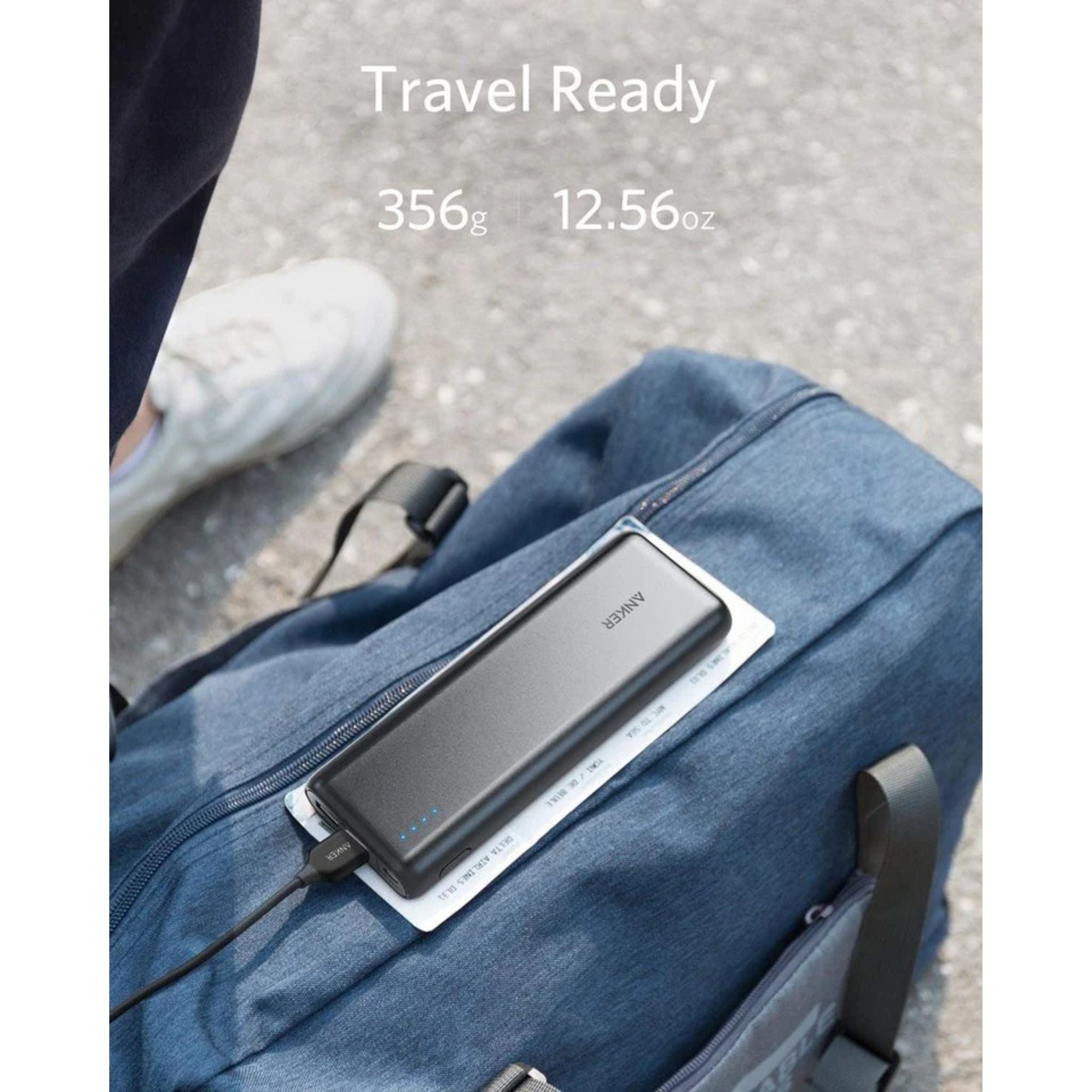 ANKER  PowerCore 20100 - 20000mAh Ultra High Capacity Power Bank- Black