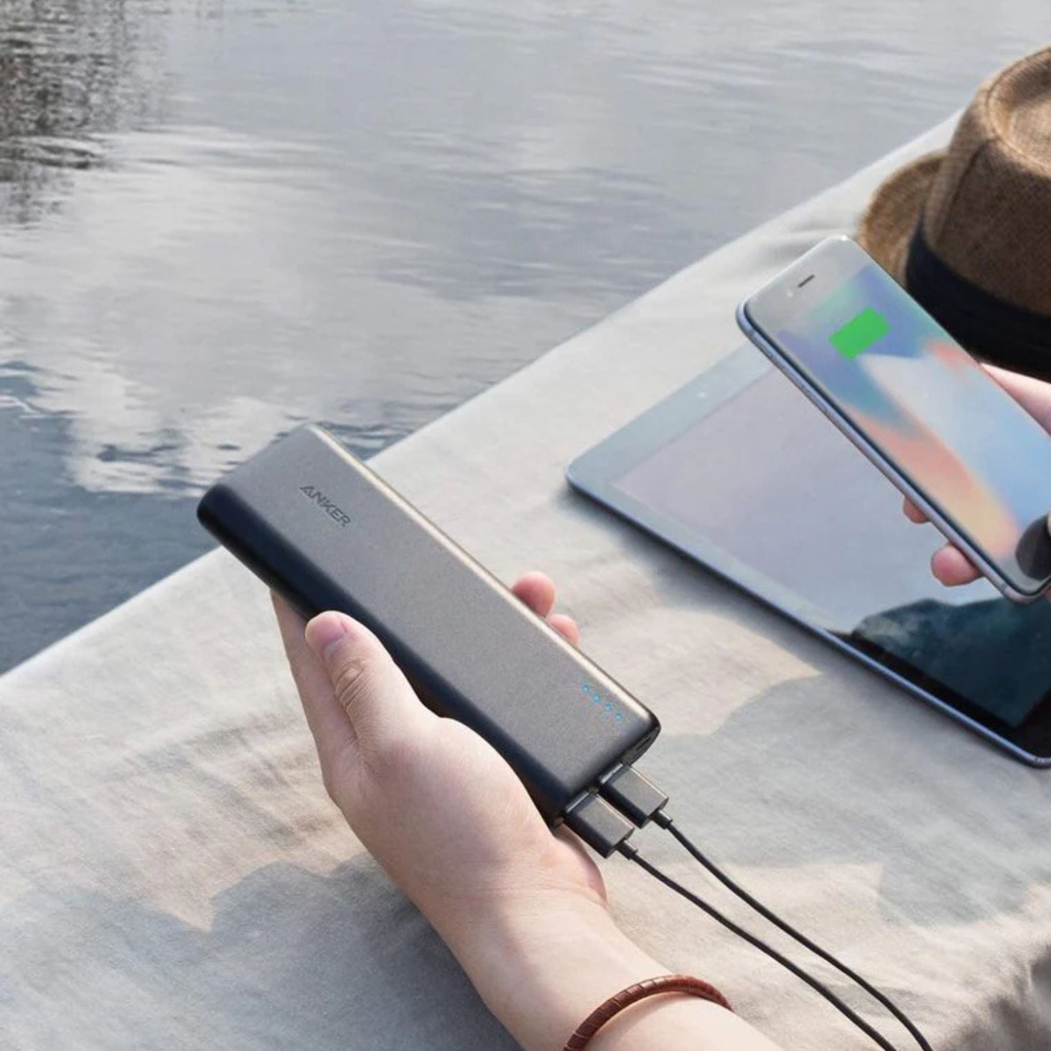 ANKER  PowerCore 20100 - 20000mAh Ultra High Capacity Power Bank- Black