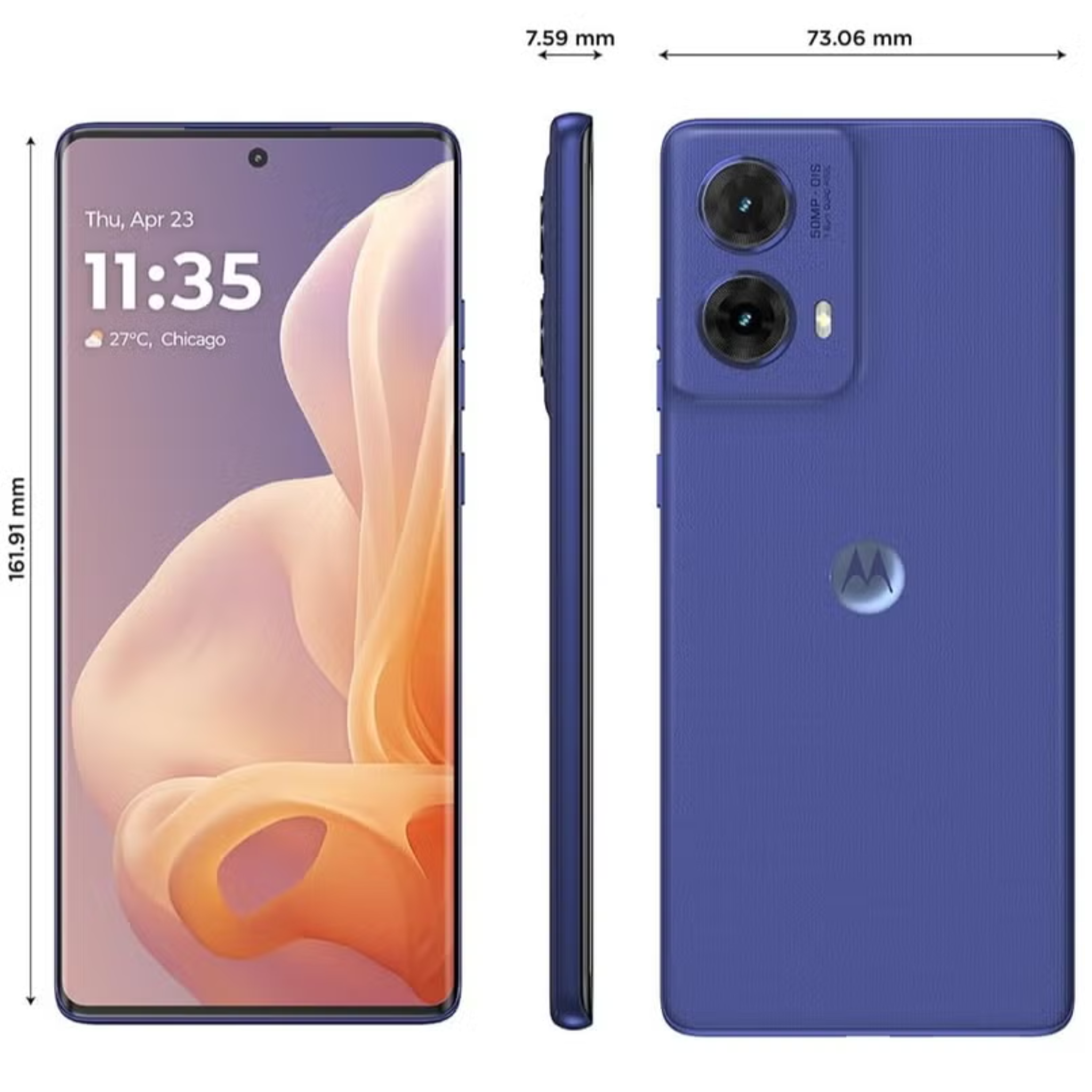 Motorola G85 5G Dual SIM 8GB RAM 256GB ROM Cobalt Blue - International Version