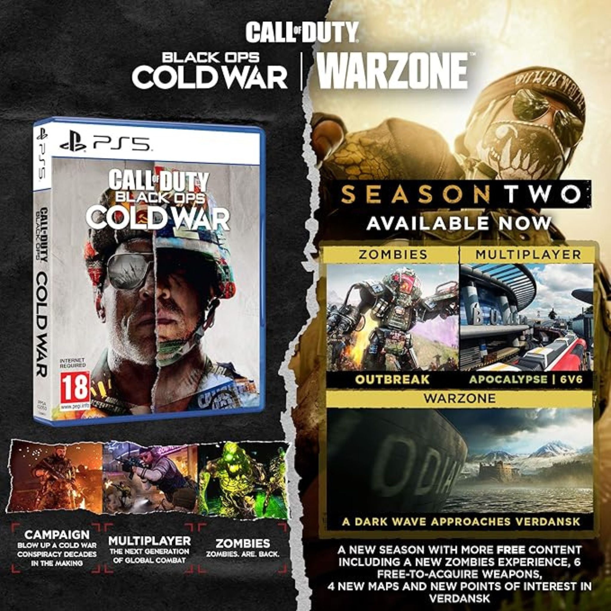 Activision Call Of Duty: Black Ops Cold War - PlayStation 5 (PS5)