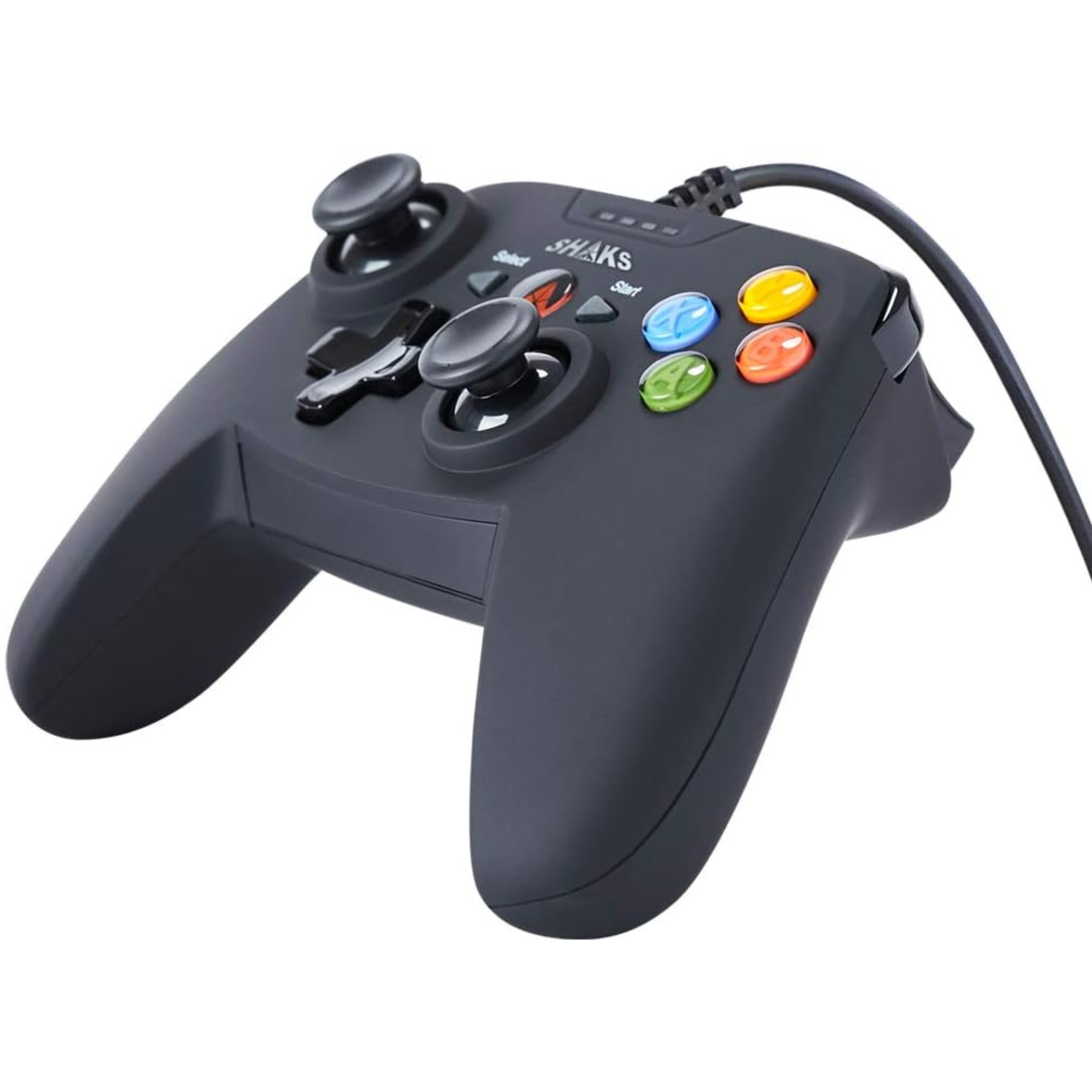Shaks S0 Wired Game Controller Gamepad for PC (Windows 10/8/7),PS3, Android & Steam, 6.5ft USB cable