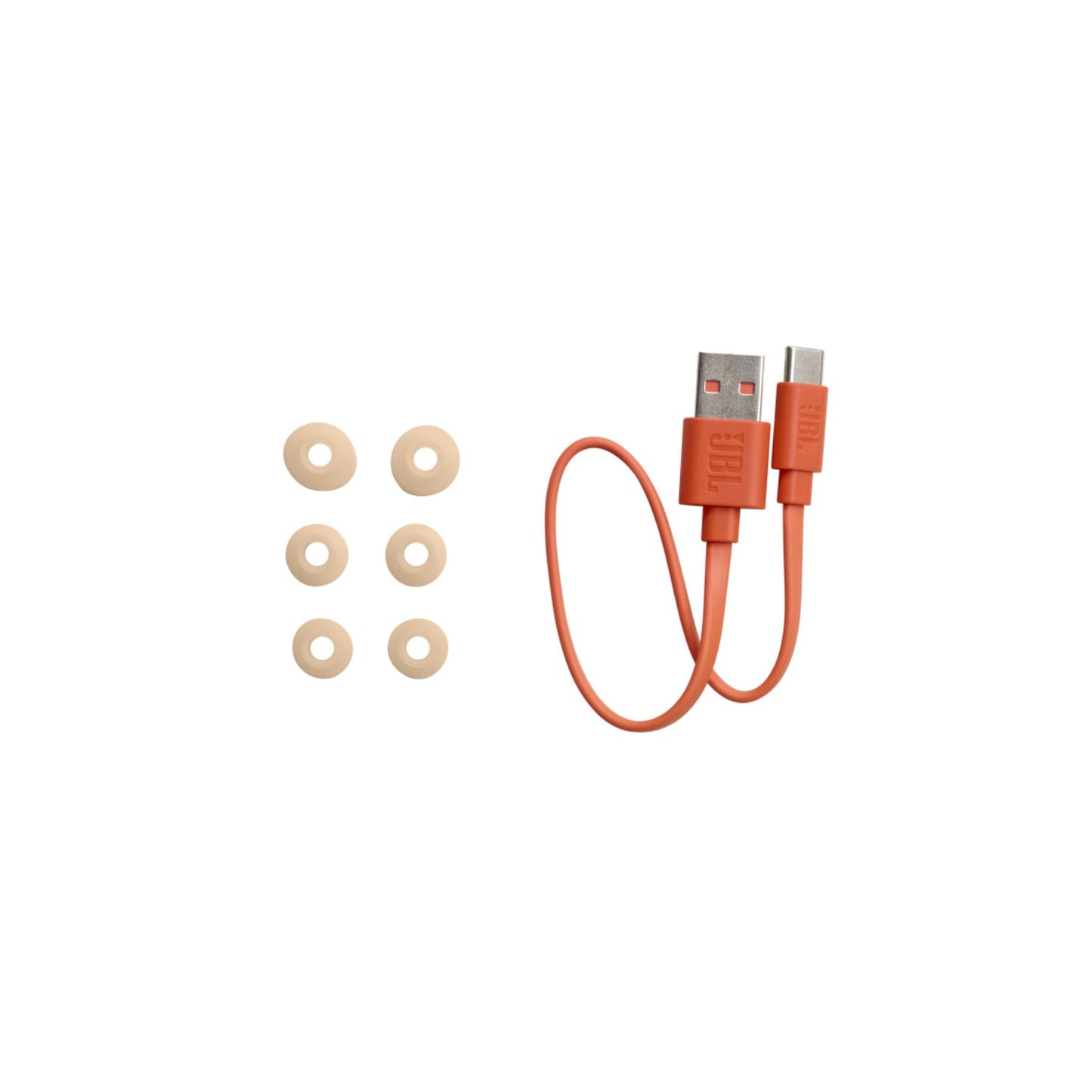 JBL Wave Beam True Wireless Earbuds, Deep Bass, Comfort Fit, 32H Battery, Smart Ambient, TalkThru, Hands-Free + VoiceAware, Water and Dust Resistant_Beige