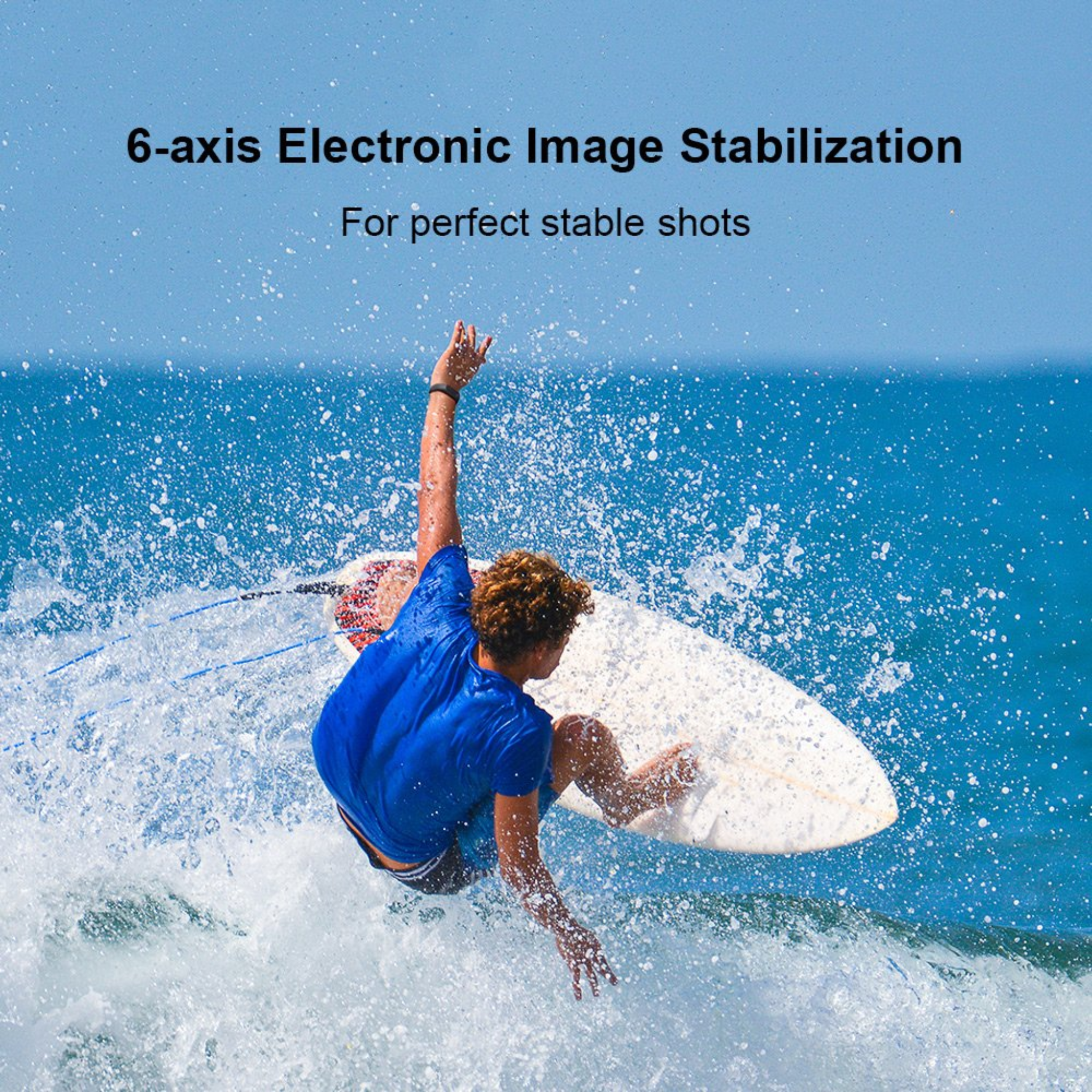 Xiaomi Mi 4K Action Camera, 2.4” Touchscreen WiFi Sports Camera with Sony Image Sensor, 145° Wide Angle 4K/30fps 1080P/100fps Video Raw Image - Black