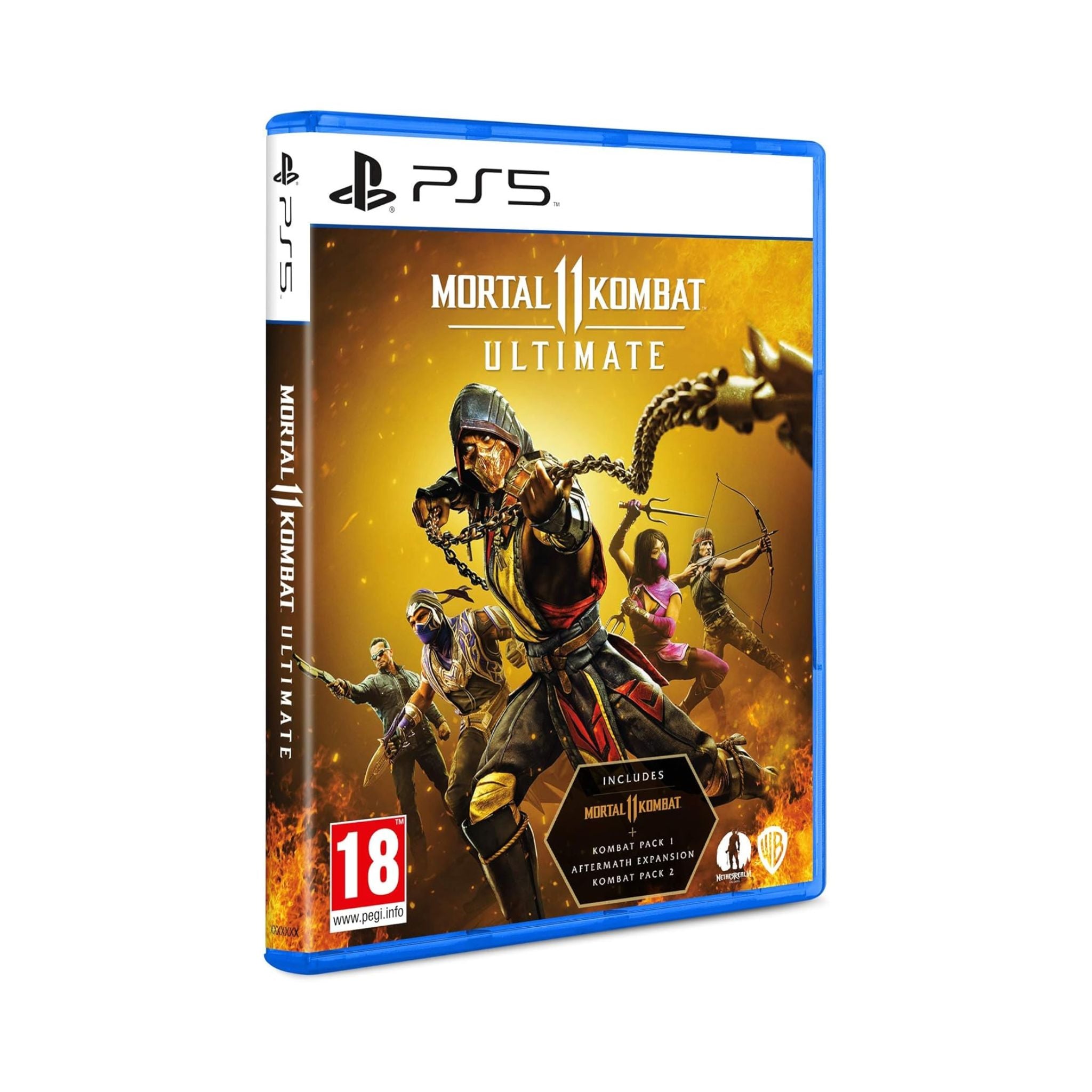 Warner Bros Games Mortal Kombat 11 - (Intl Version) - Fighting - PlayStation 5 (PS5)