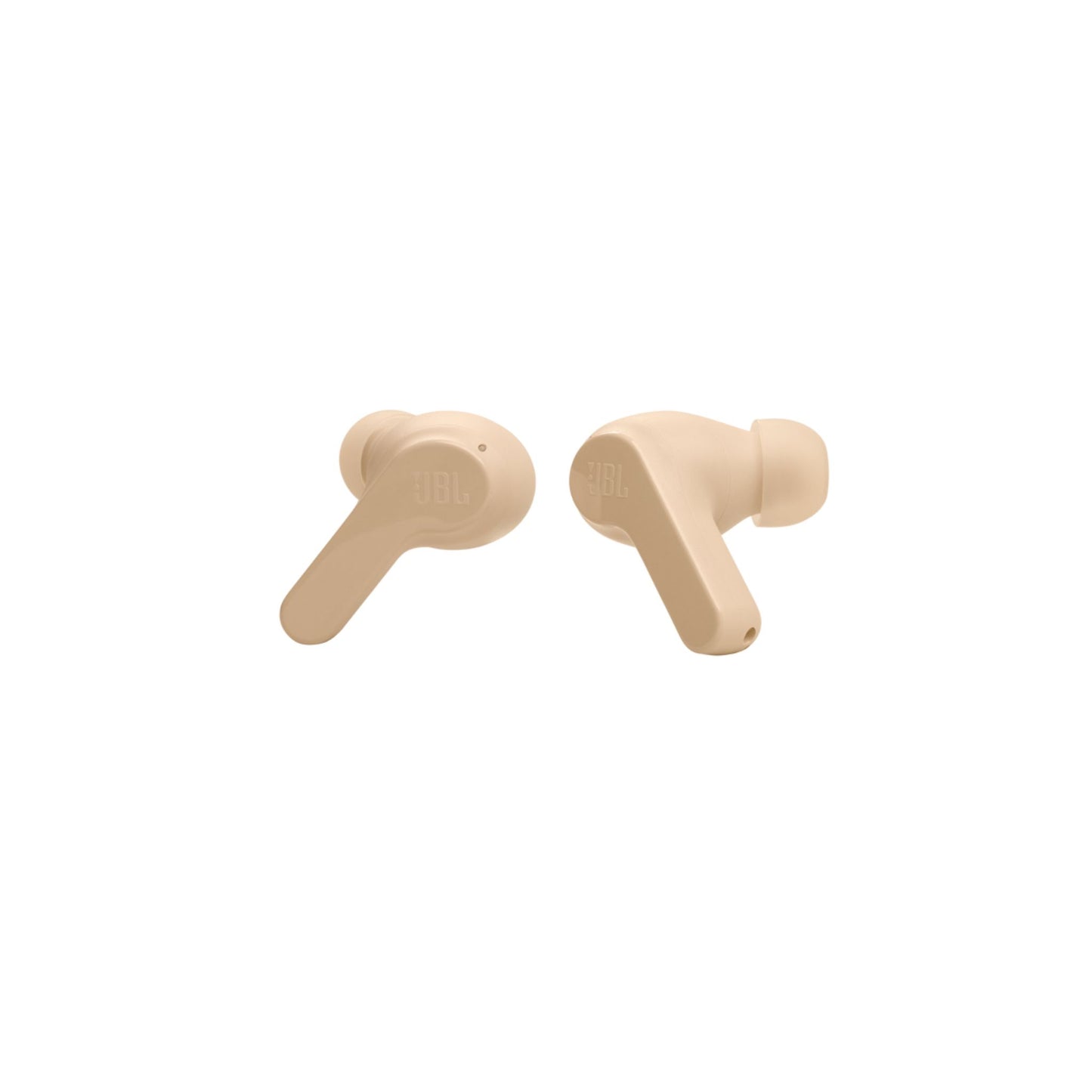 JBL Wave Beam True Wireless Earbuds, Deep Bass, Comfort Fit, 32H Battery, Smart Ambient, TalkThru, Hands-Free + VoiceAware, Water and Dust Resistant_Beige