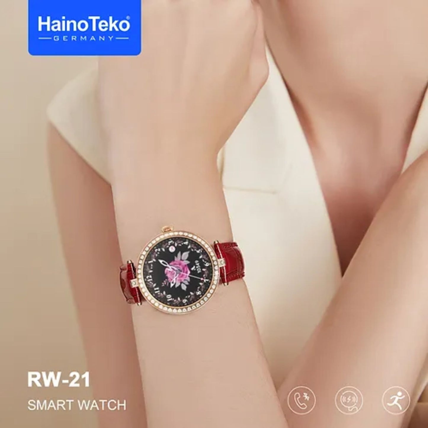 Haino Teko Germany Sports Smart Watch RW-21 with Bluetooth Call