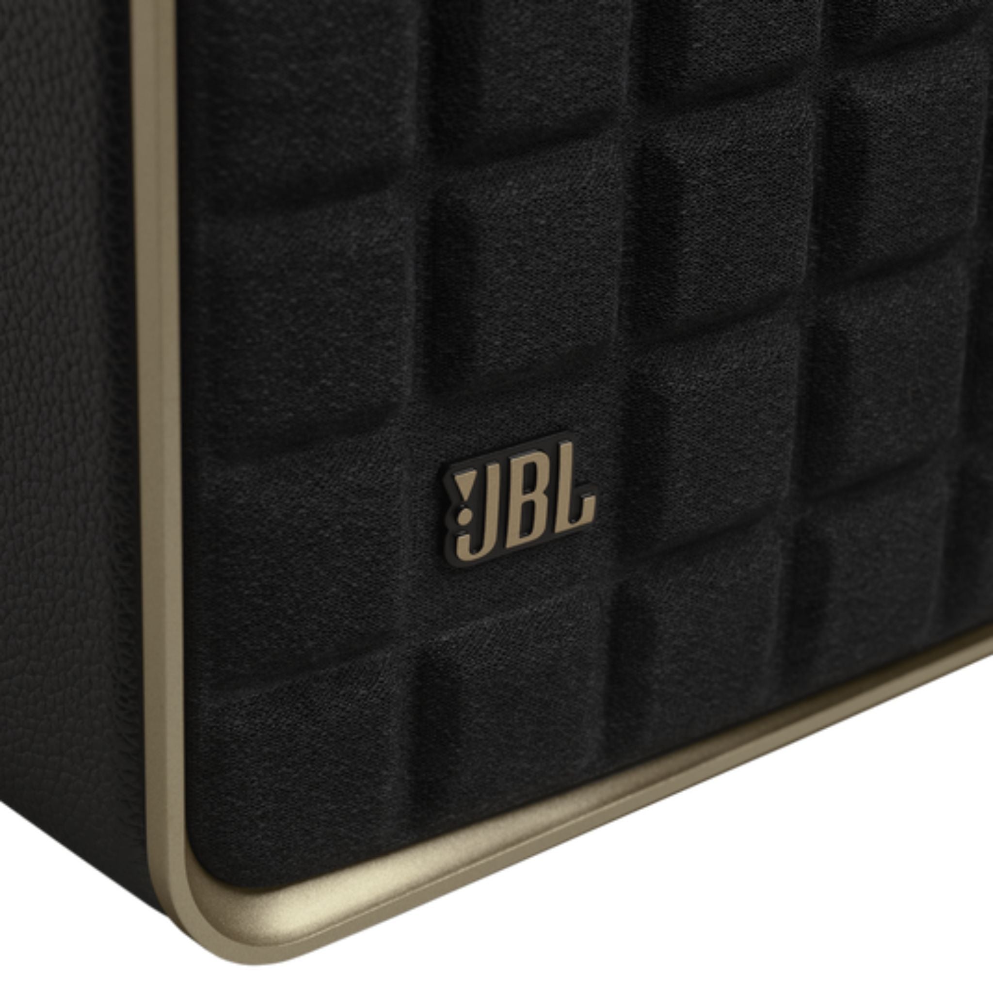 JBL Authentics 300 - Portable Retro-Style Smart Bluetooth Speaker with Powerful Sound, Wi-Fi, and Built-in Battery-Black