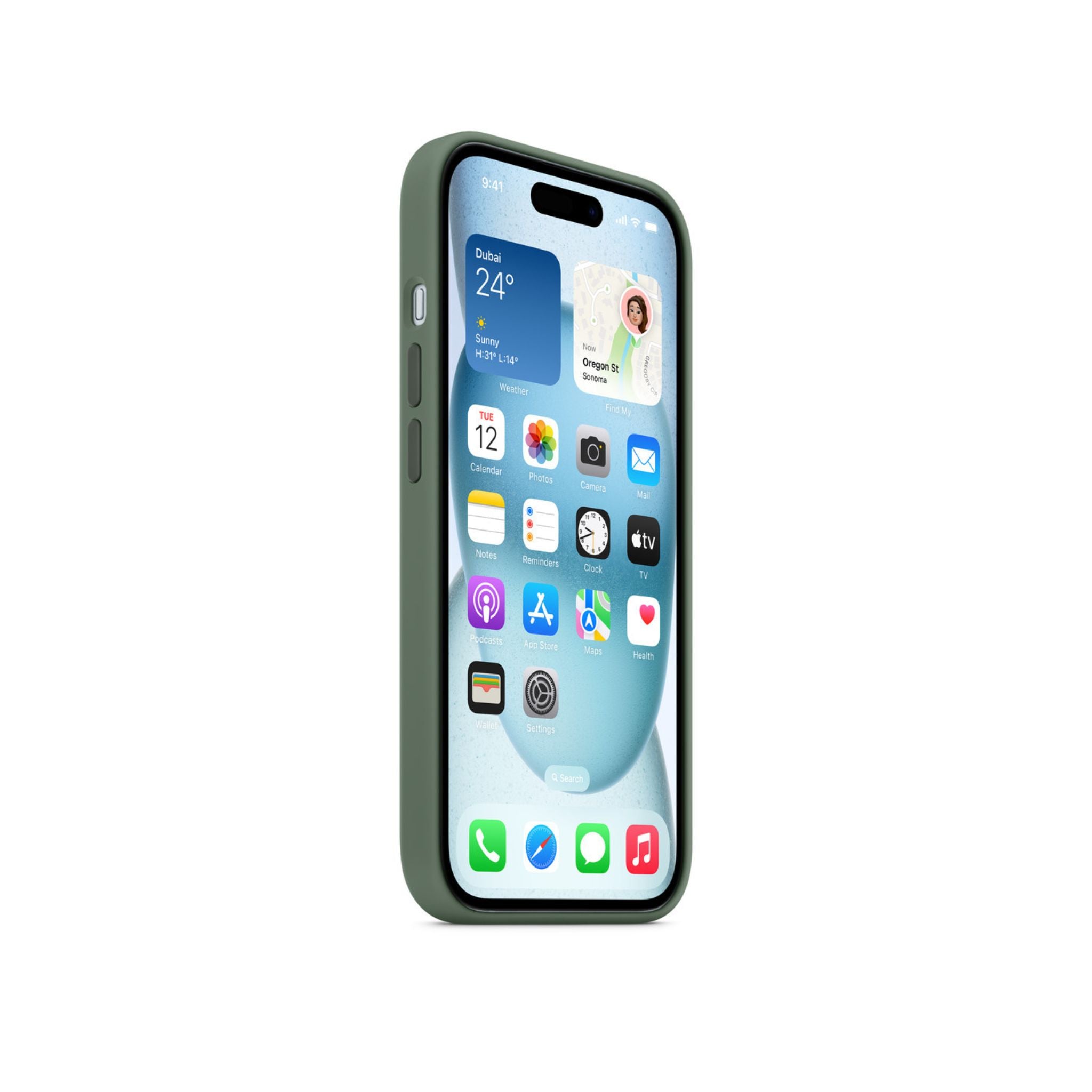 APPLE iPhone 15 Silicone Case with MagSafe