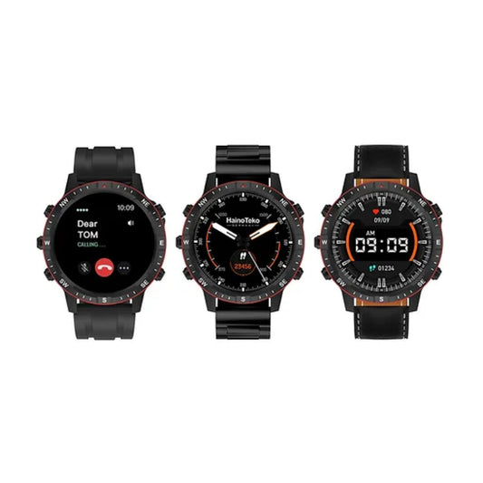 Haino Teko RW49 Three Pairs Smartwatch_Black
