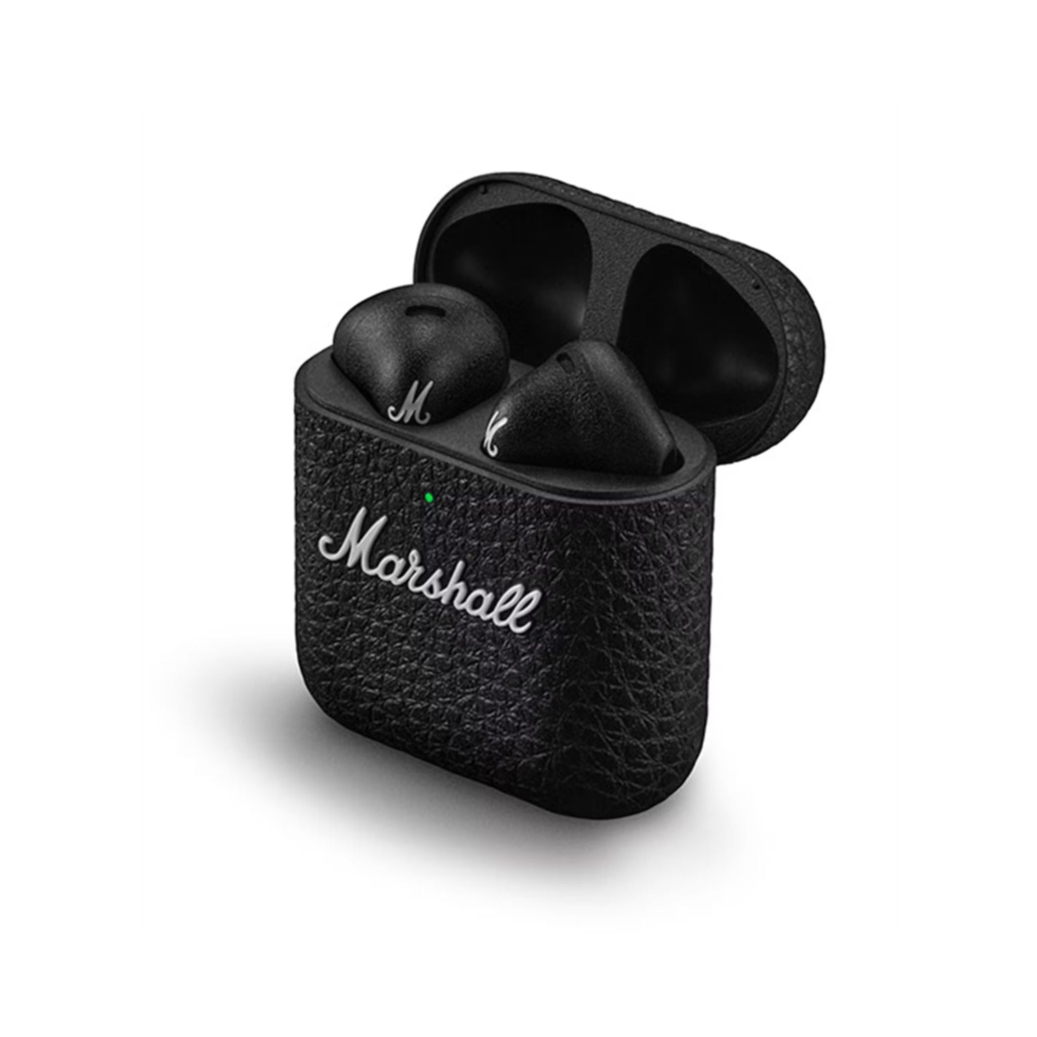 Marshall Minor IV Wireless Earbuds with Active Noise Cancellation, Waterproof, 12mm Driver Size, Bluetooth Version 5.3, Up to 30 Hours Playtime, Touch Control- Black