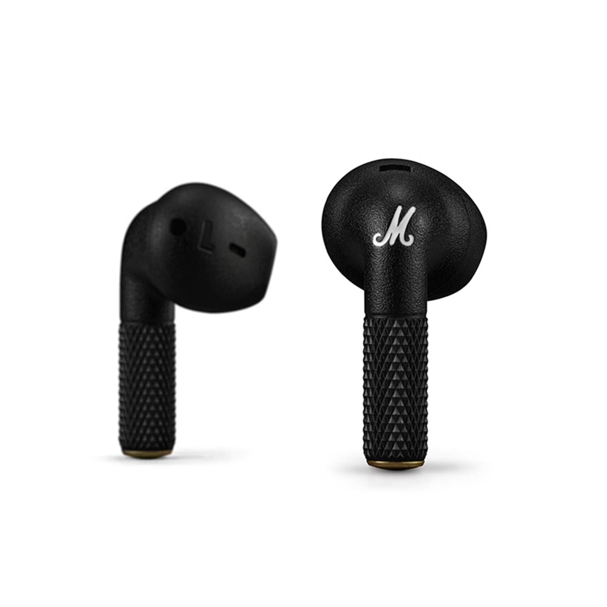 Marshall Minor IV Wireless Earbuds with Active Noise Cancellation, Waterproof, 12mm Driver Size, Bluetooth Version 5.3, Up to 30 Hours Playtime, Touch Control- Black