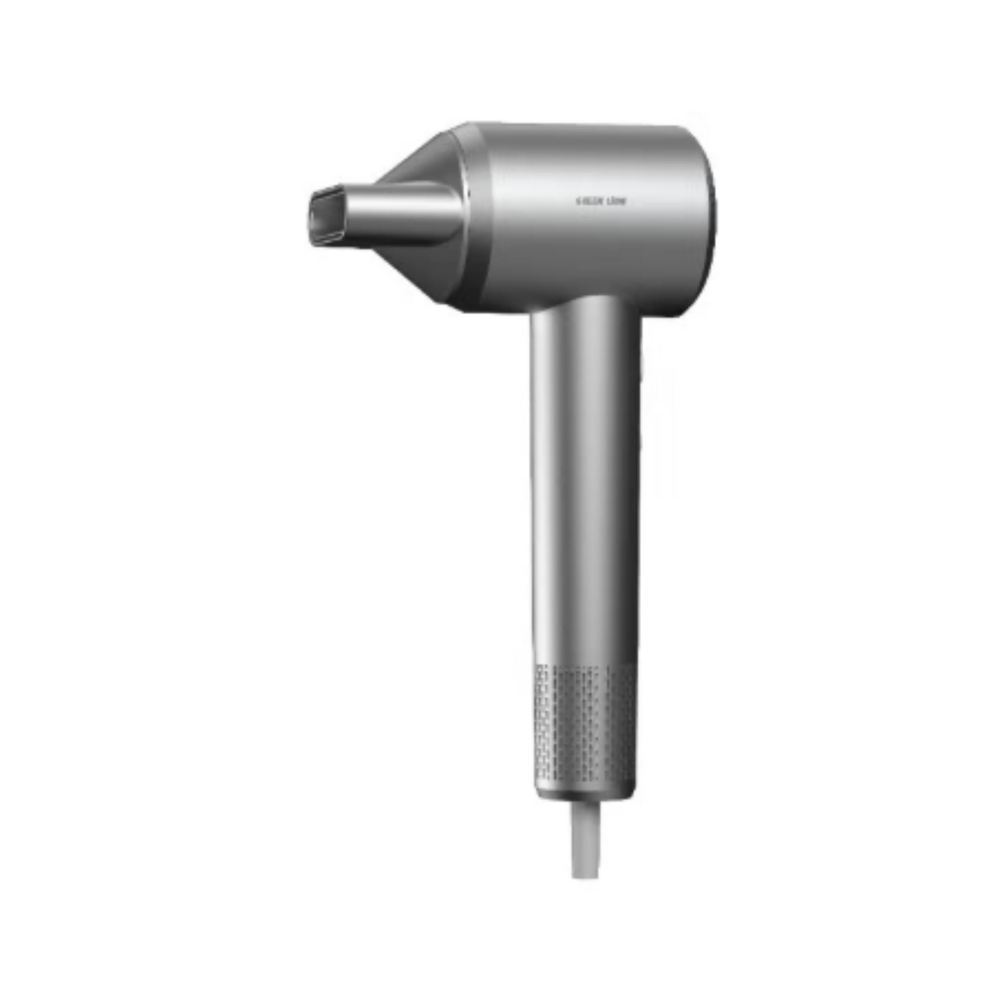 Green Lion LUXAIR Hair Dryer, 1600W BLDC Motor, Digital Display, Hot & Cold Air Alternating Mode, 3 Heat Settings, 2 Wind Speeds, Low Noise 68dB, Durable PC+ABS Body with Copper Heating Element, 1.8m UK Plug – Grey