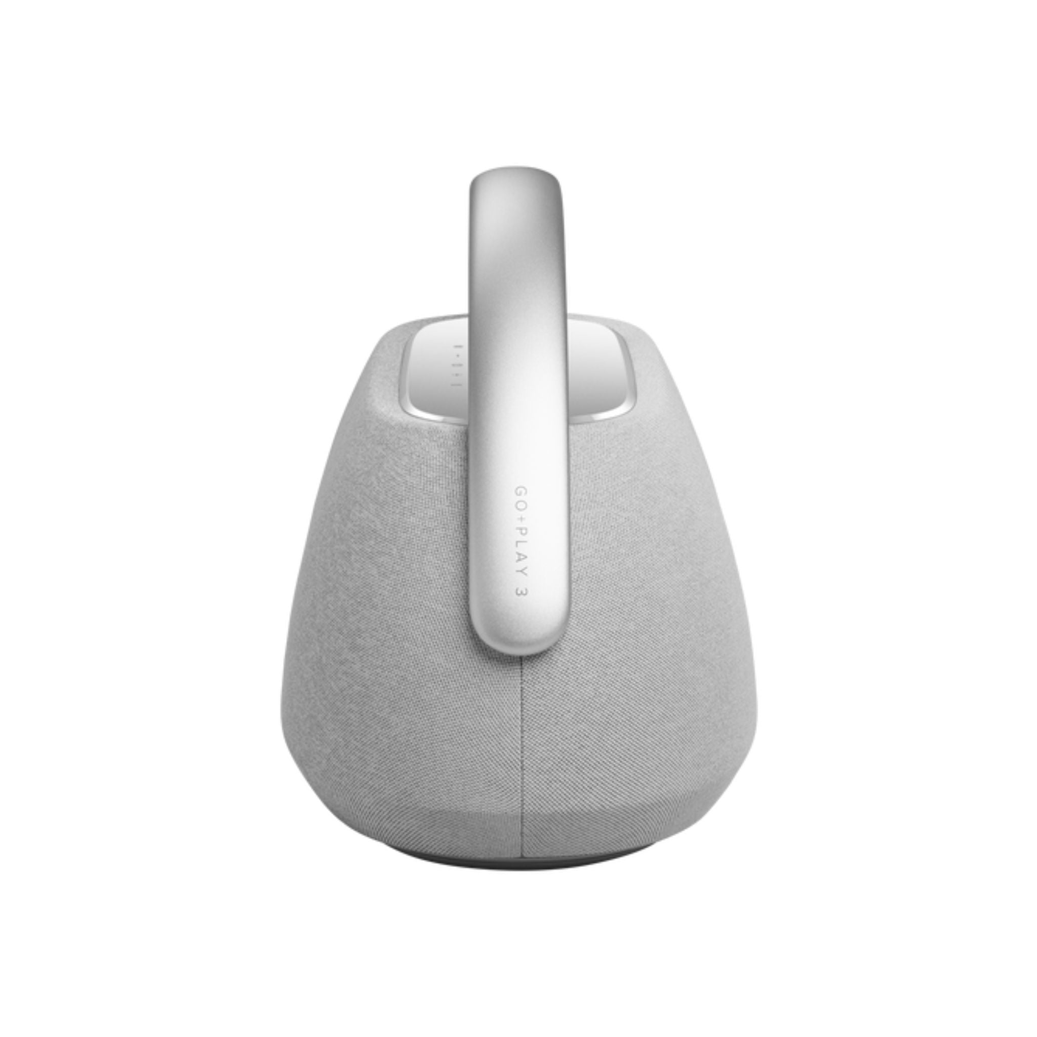 Harman Kardon Go Play 3 Portable Bluetooth Speaker with Superior Sound, Type-C USB Port, Up to 8 Hours Music Play Time, 3 Hours Charging Time, Bluetooth Version 5.2, Built-in Battery - Gray