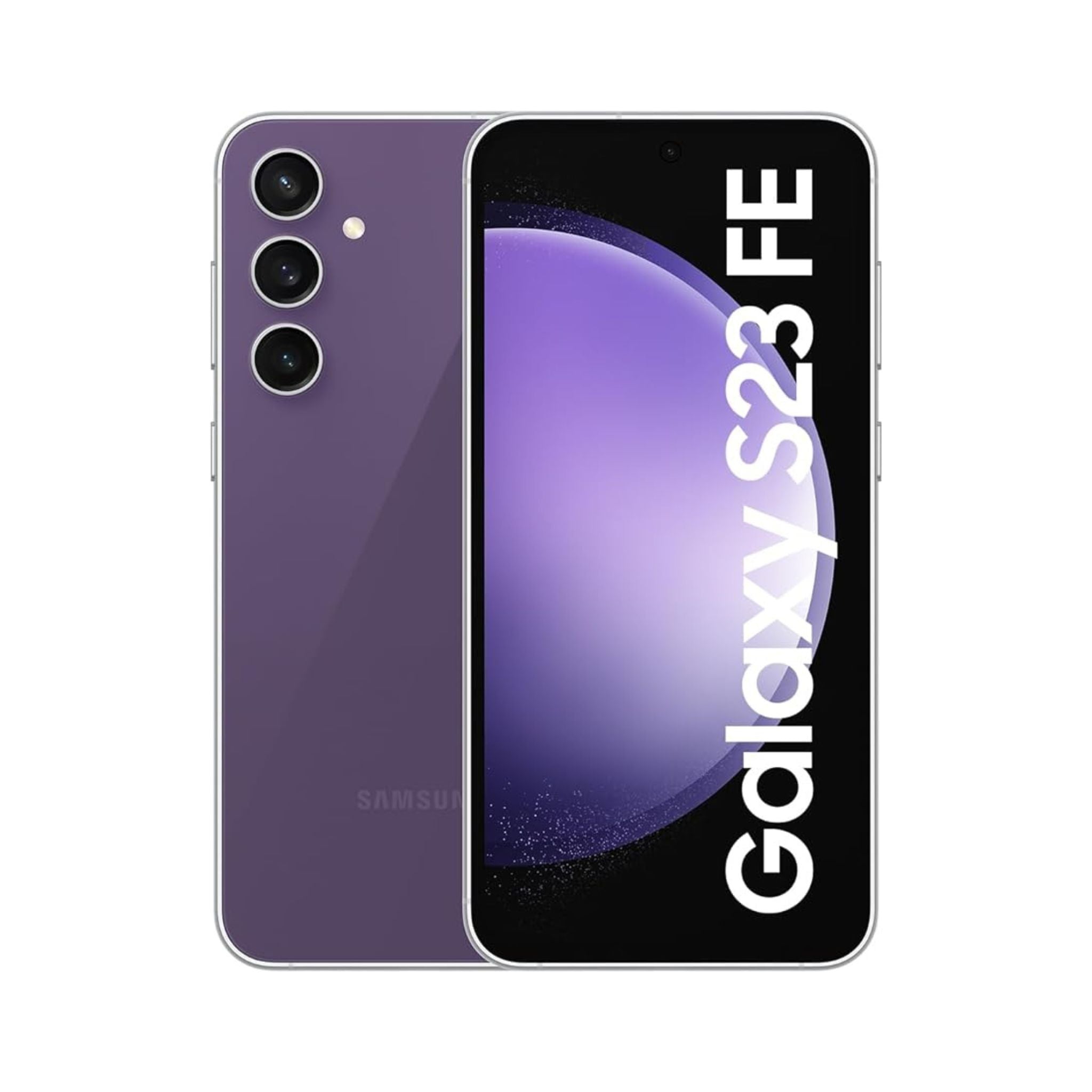 Samsung Galaxy S23 FE 5G Dual SIM Android Smartphone, 8GB RAM, 256GB Storage, Purple