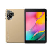 Telzeal P800 Tablet 8 Inch Android 12 Tablet with Dual SIM 6GB RAM 256GB ROM 5G WiFi 5000mAh Battery and Wireless Keyboard -Gold